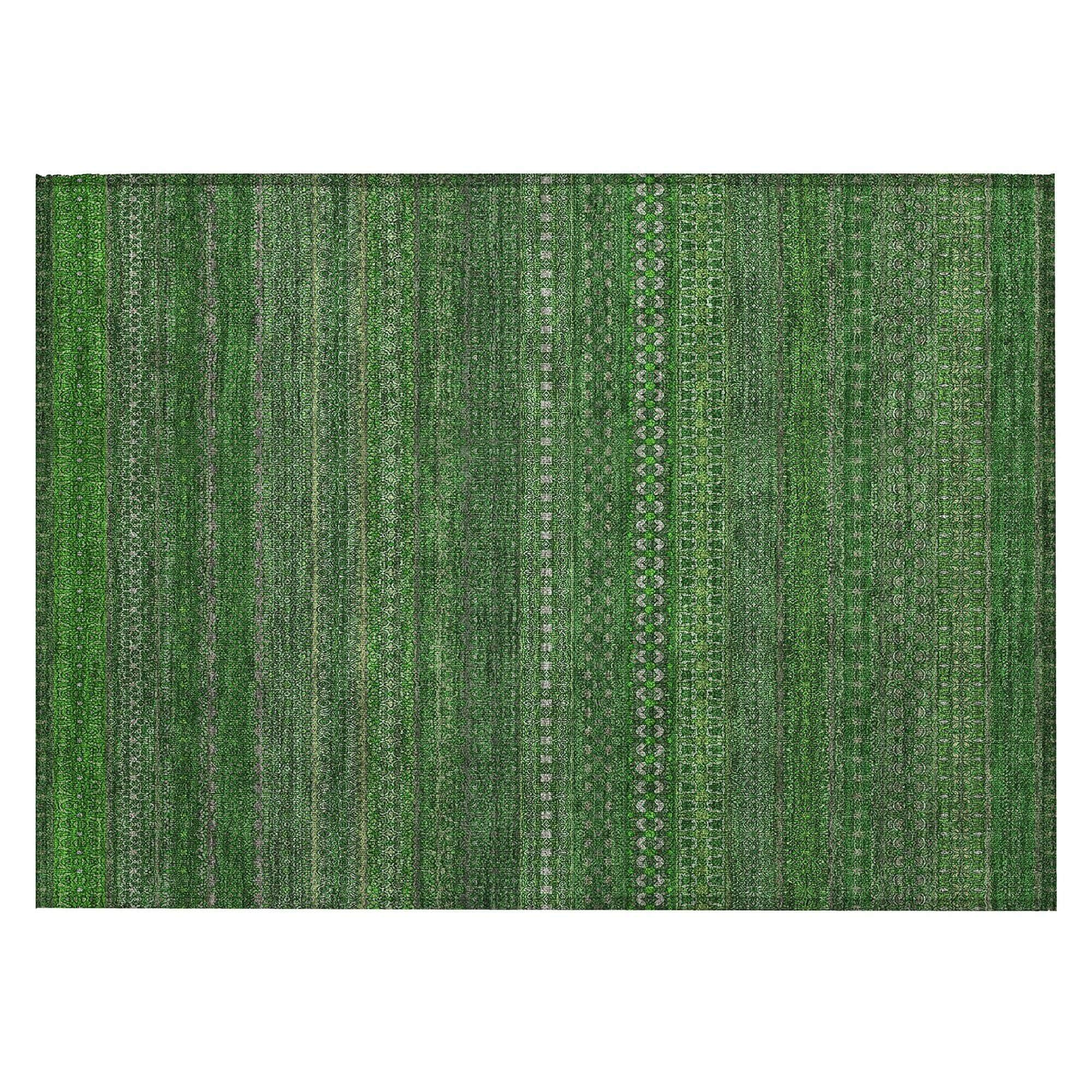 Machine Made ACN527 Fern Green Rugs #color_fern green