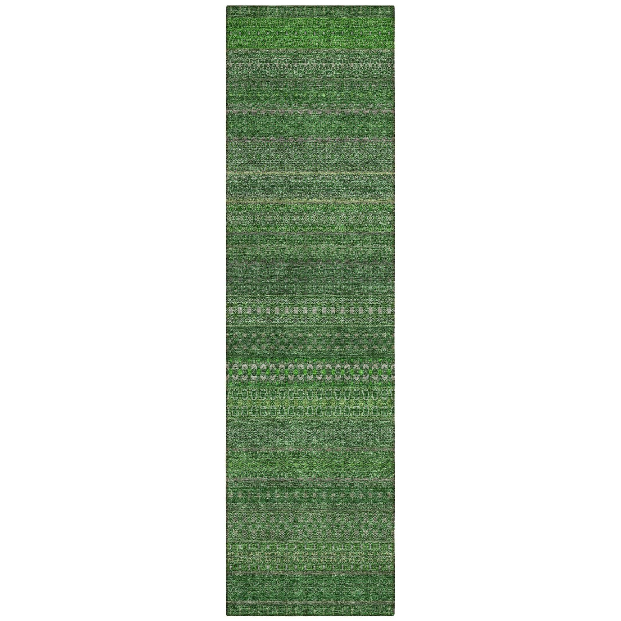 Machine Made ACN527 Fern Green Rugs #color_fern green