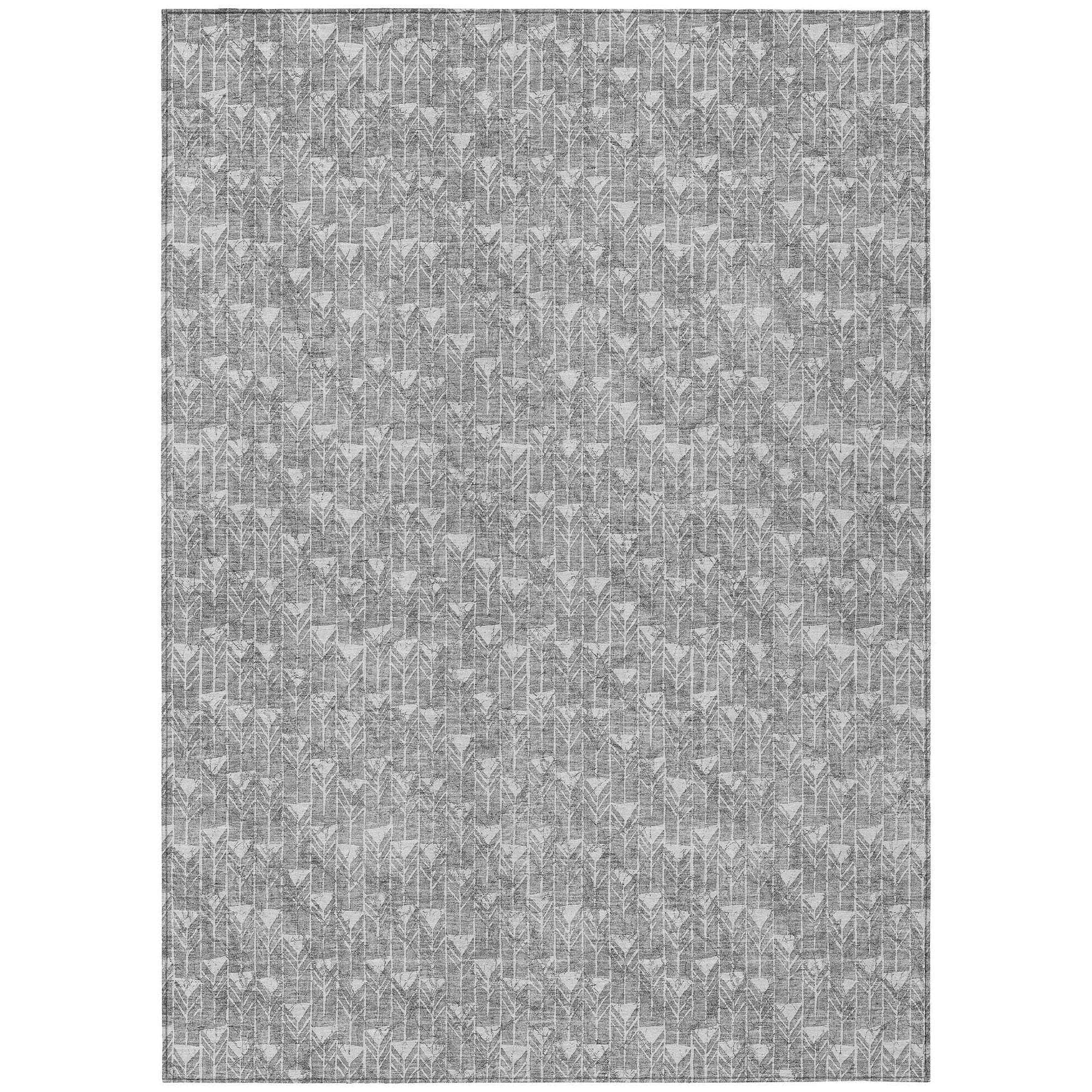 Machine Made ACN514 Gray  Rugs #color_gray 