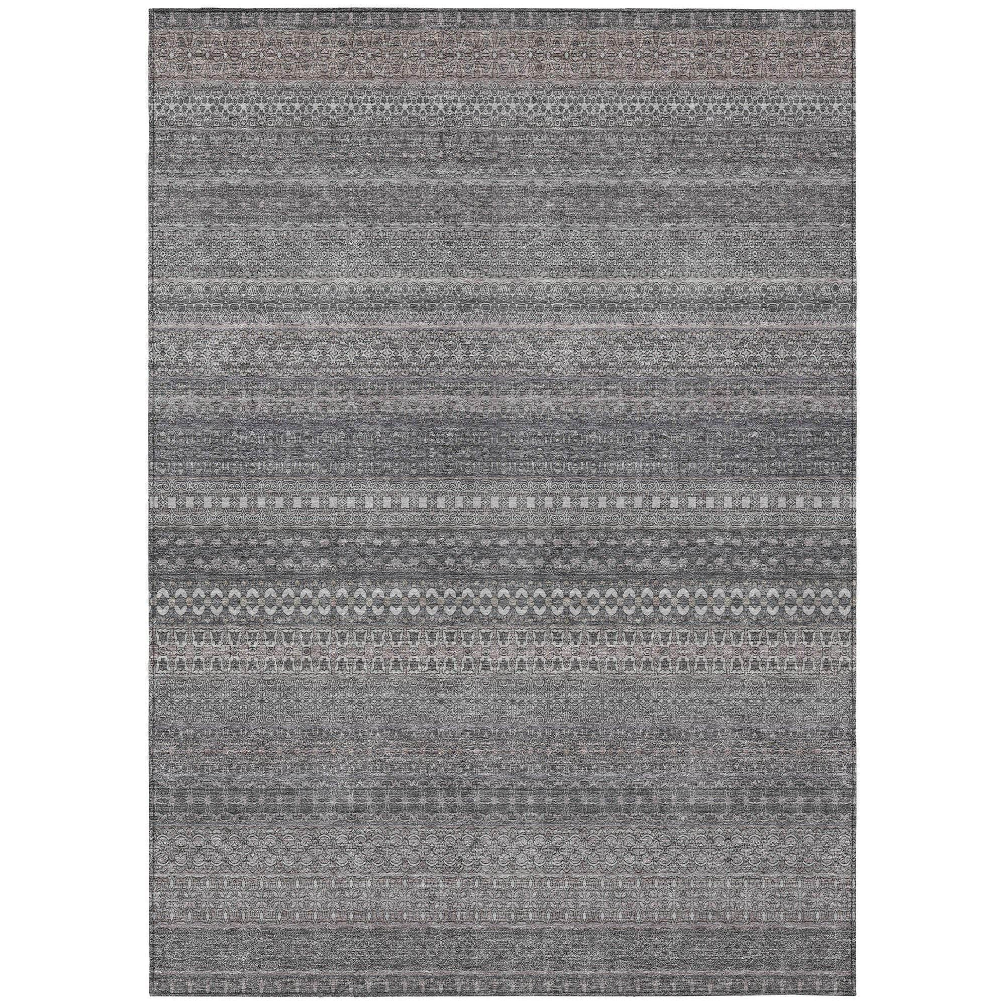 Machine Made ACN527 Gray  Rugs #color_gray 