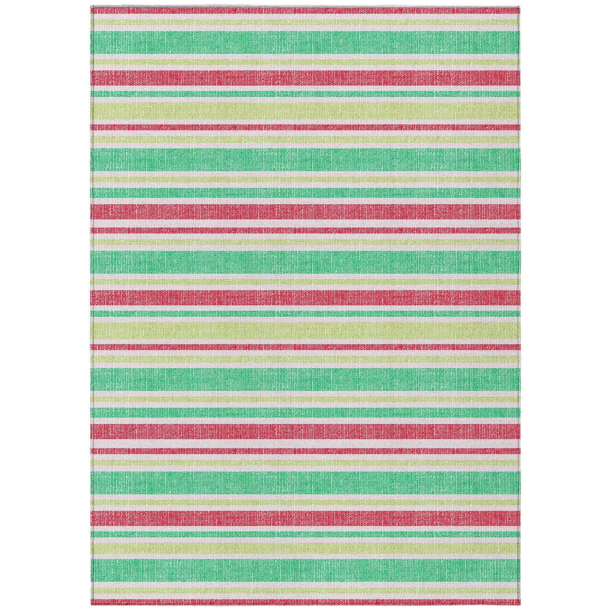 Machine Made ACN531 Green  Rugs #color_green 