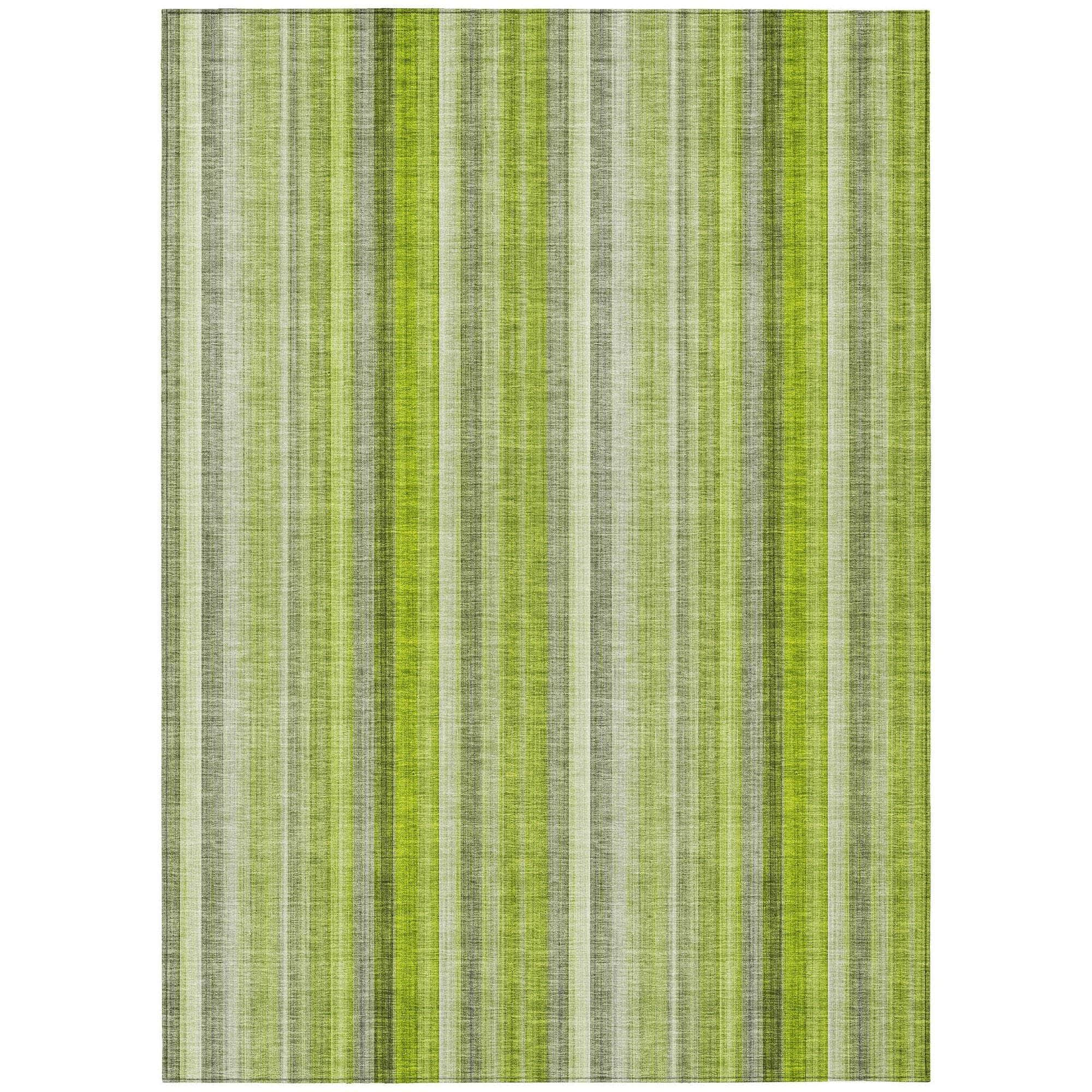 Machine Made ACN543 Green  Rugs #color_green 