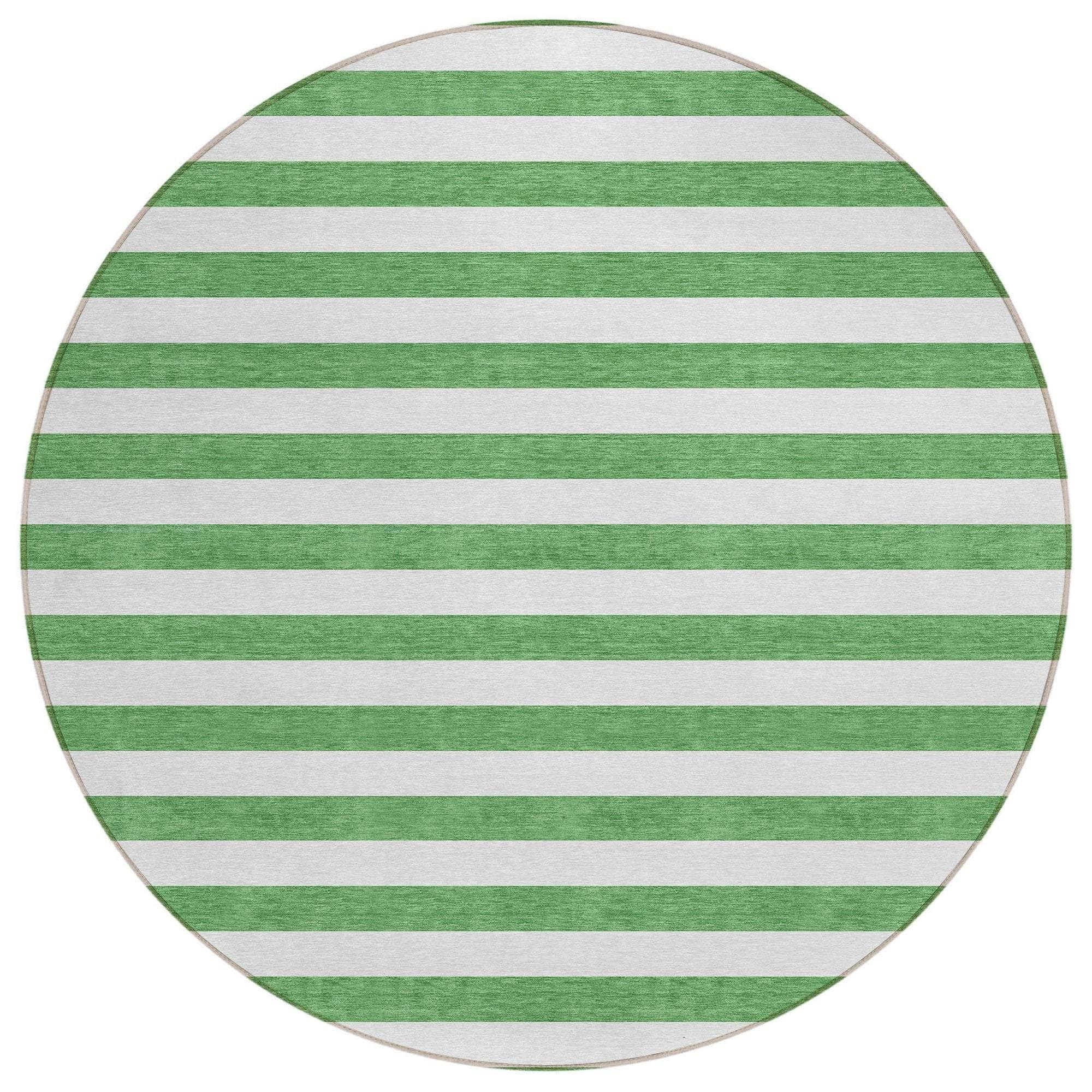 Machine Made ACN528 Green  Rugs #color_green 