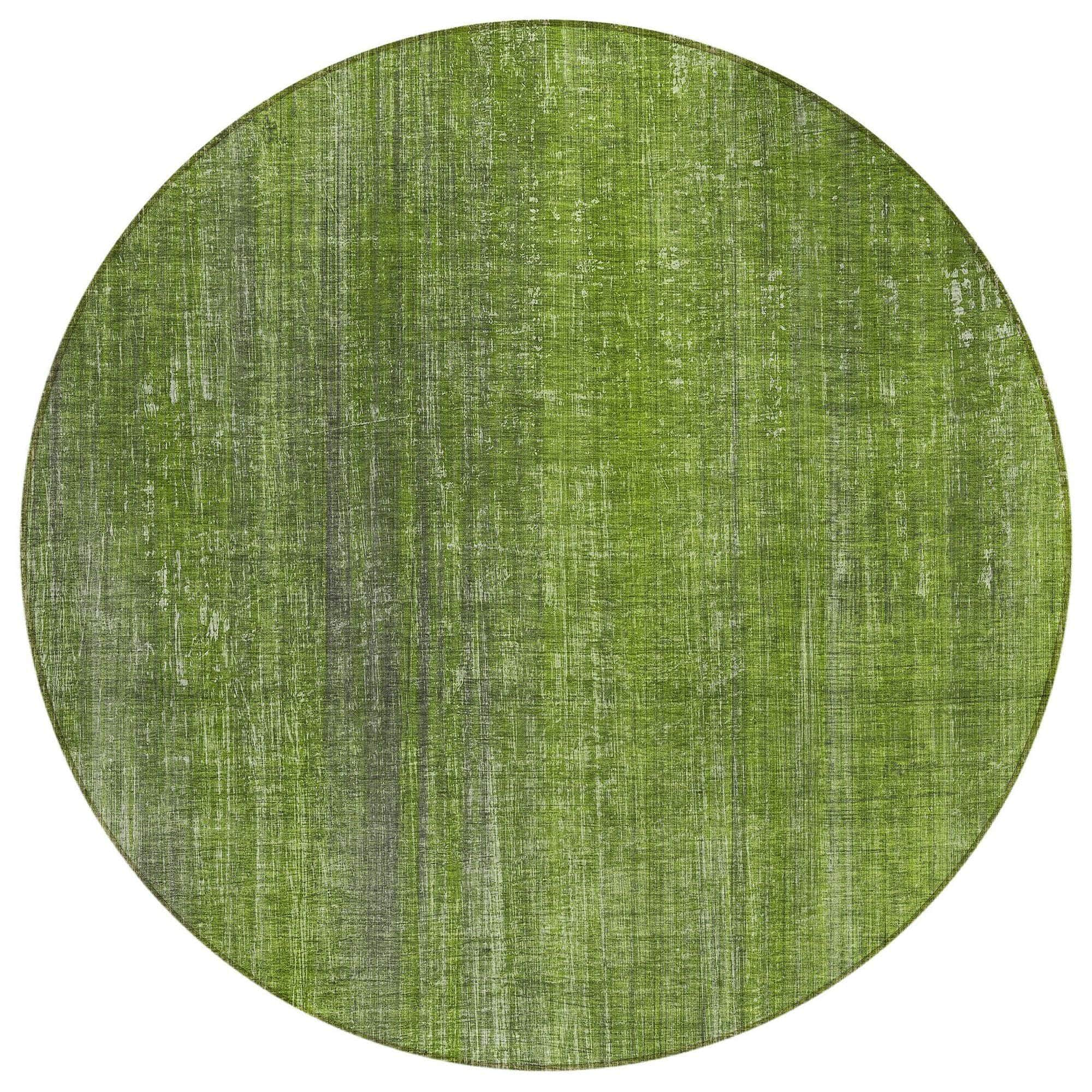 Machine Made ACN552 Green  Rugs #color_green 