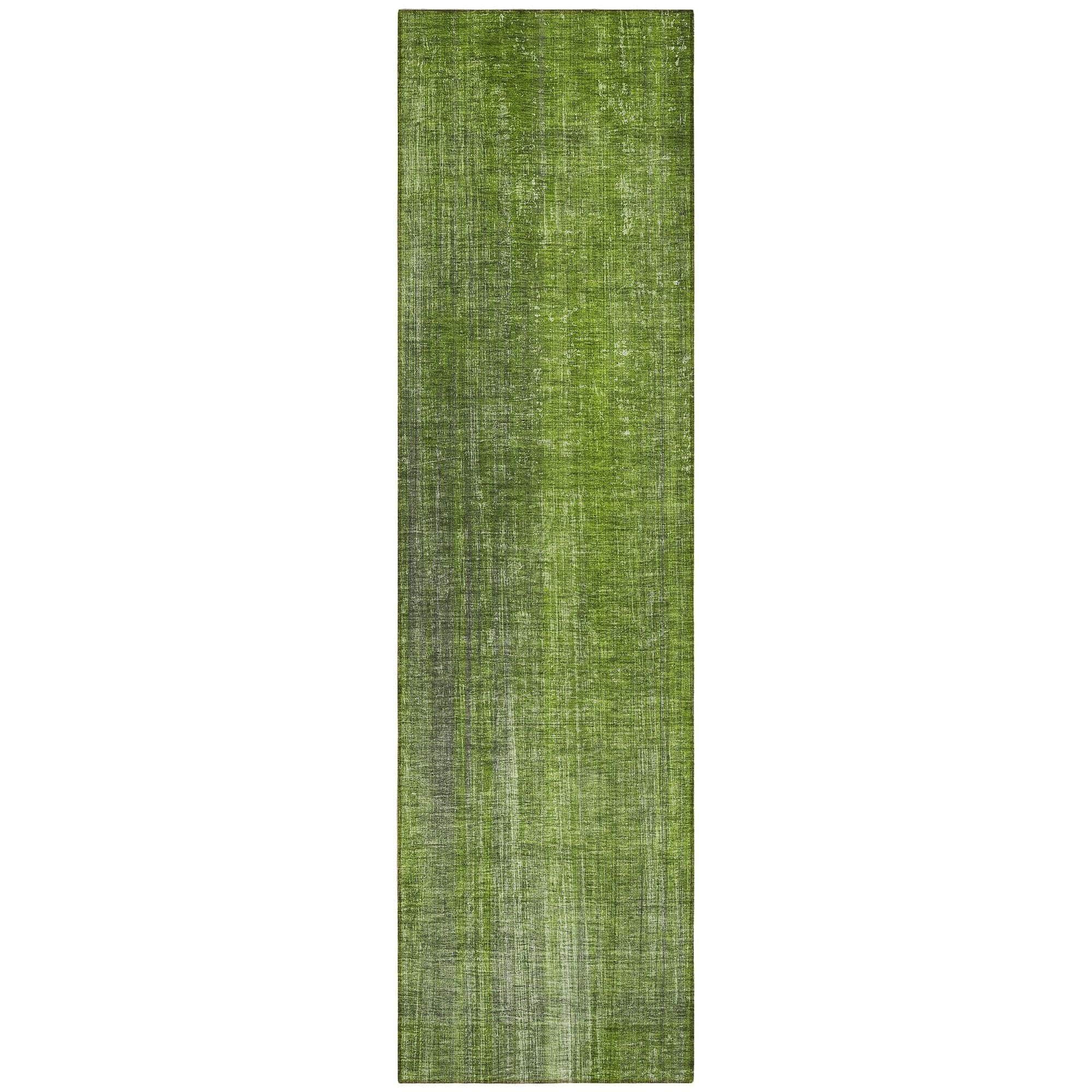 Machine Made ACN552 Green  Rugs #color_green 