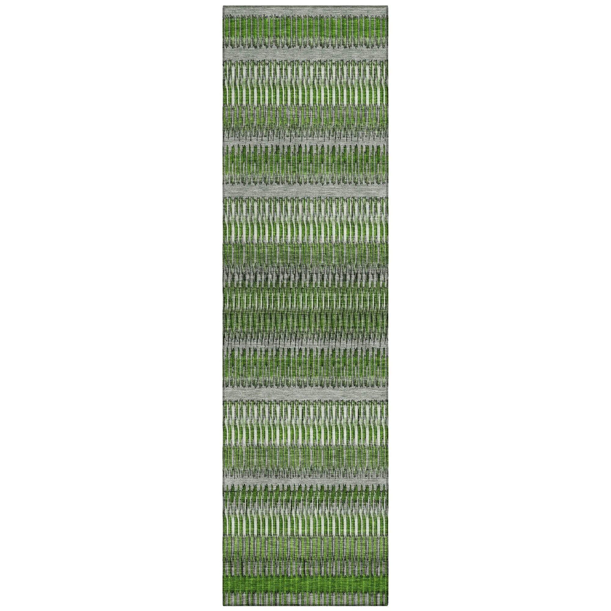 Machine Made ACN589 Green  Rugs #color_green 