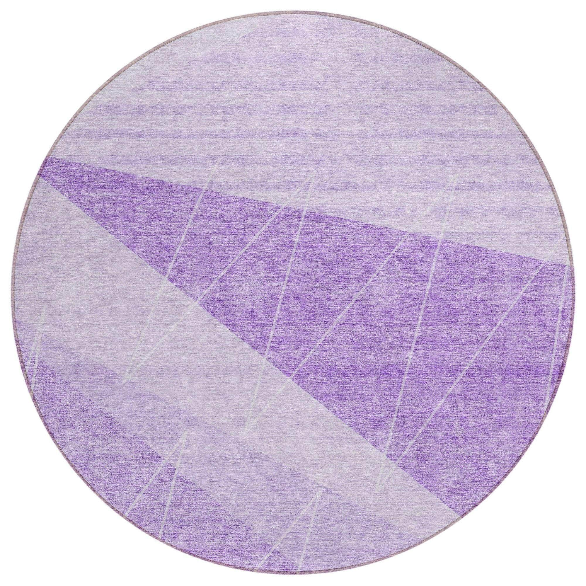 Machine Made ACN706 Lavender Purple Rugs #color_lavender purple