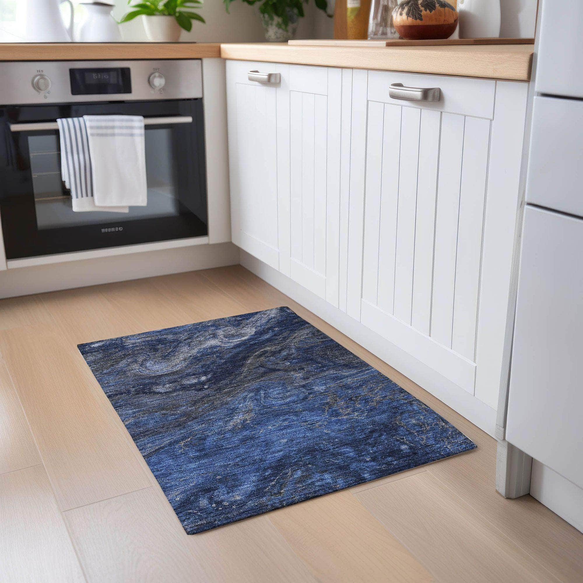 Machine Made ACN599 Blue  Rugs #color_blue 