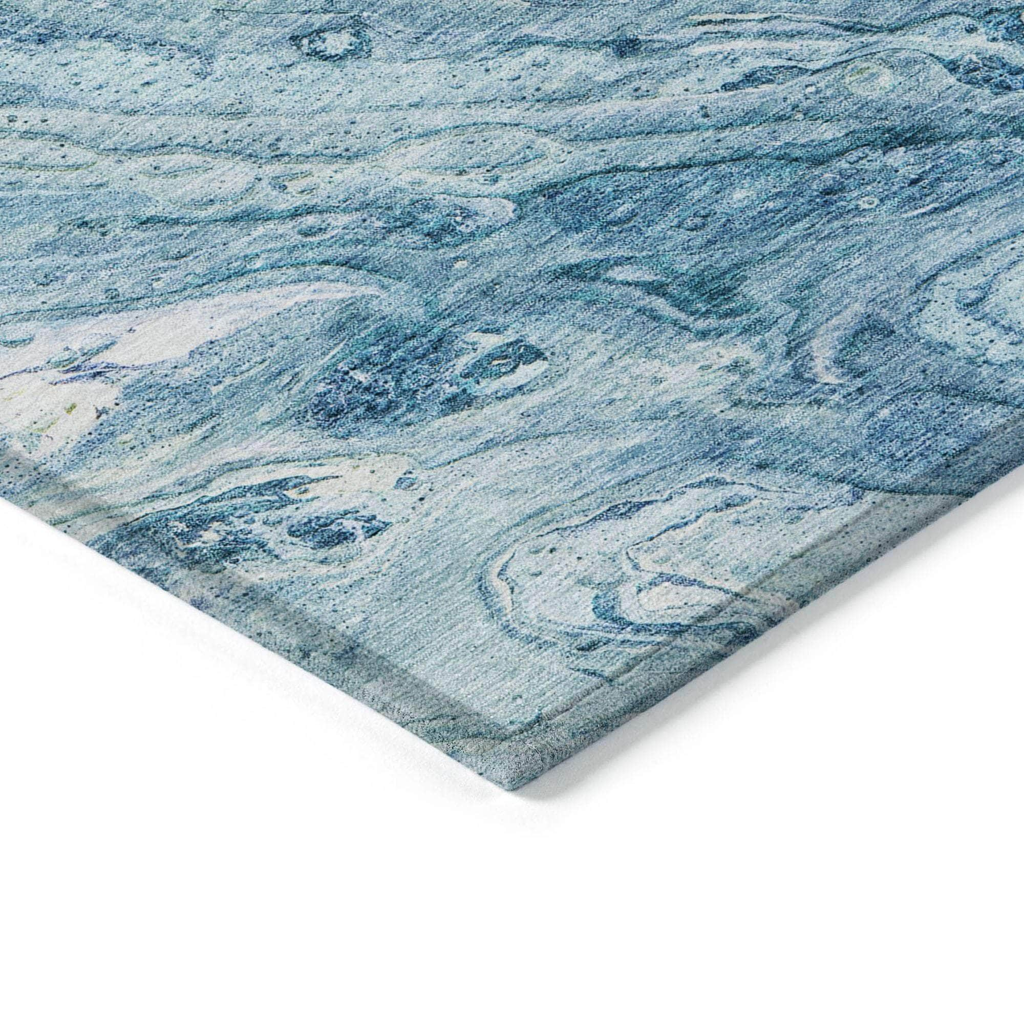 Machine Made ACN640 Sky Blue Rugs #color_sky blue