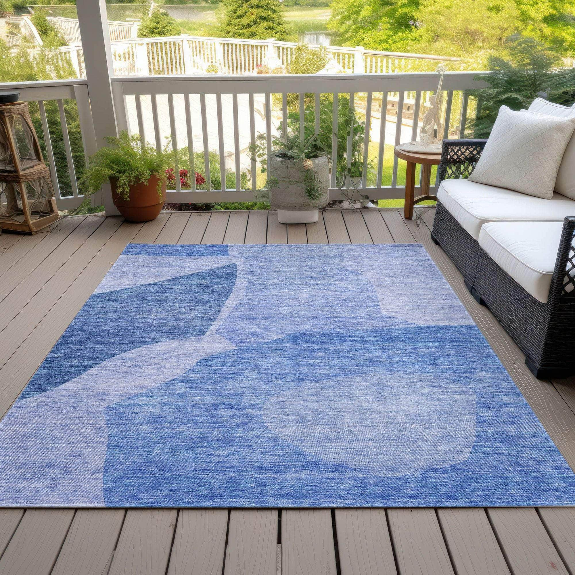 Machine Made ACN665 Navy Blue Rugs #color_navy blue