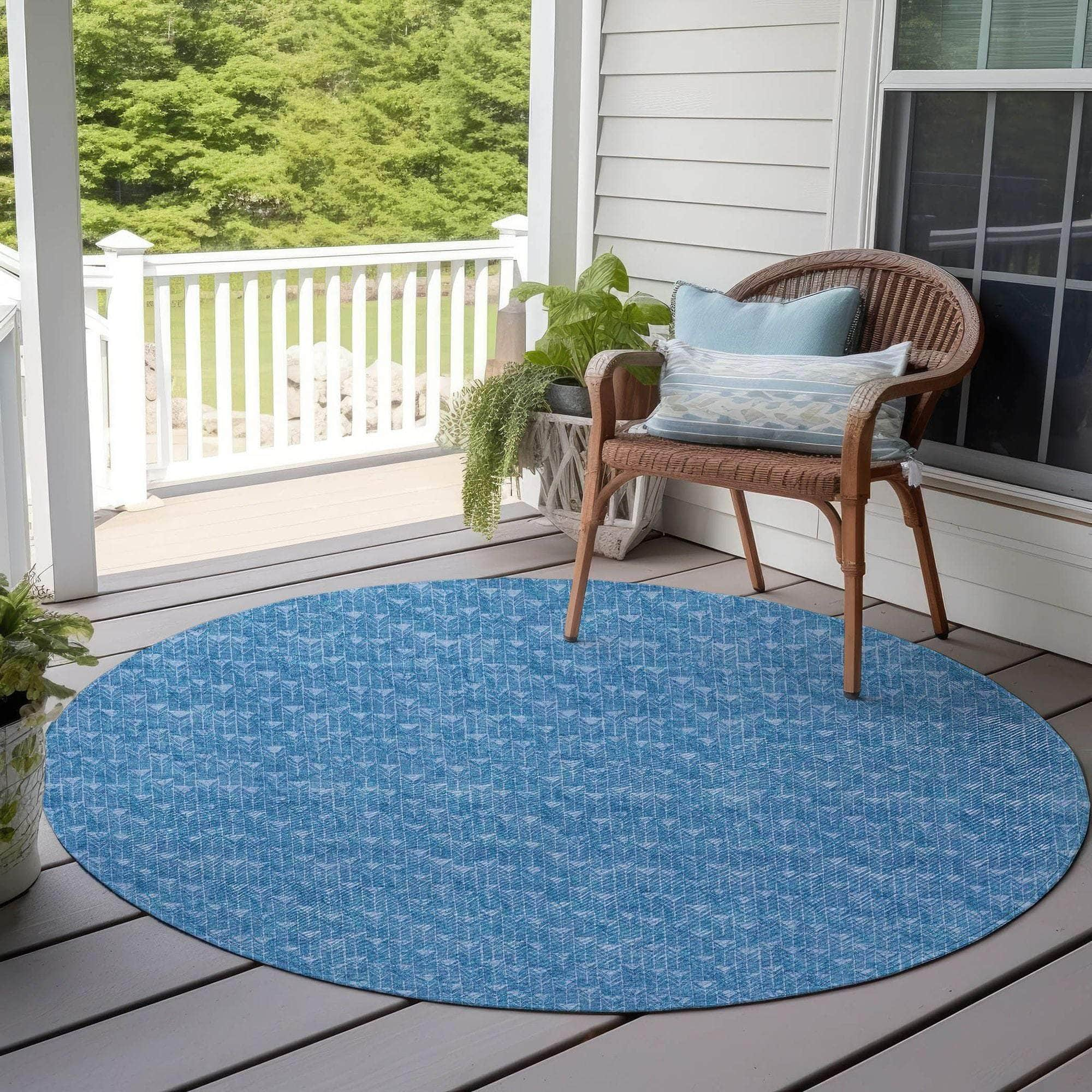 Machine Made ACN514 Blue  Rugs #color_blue 