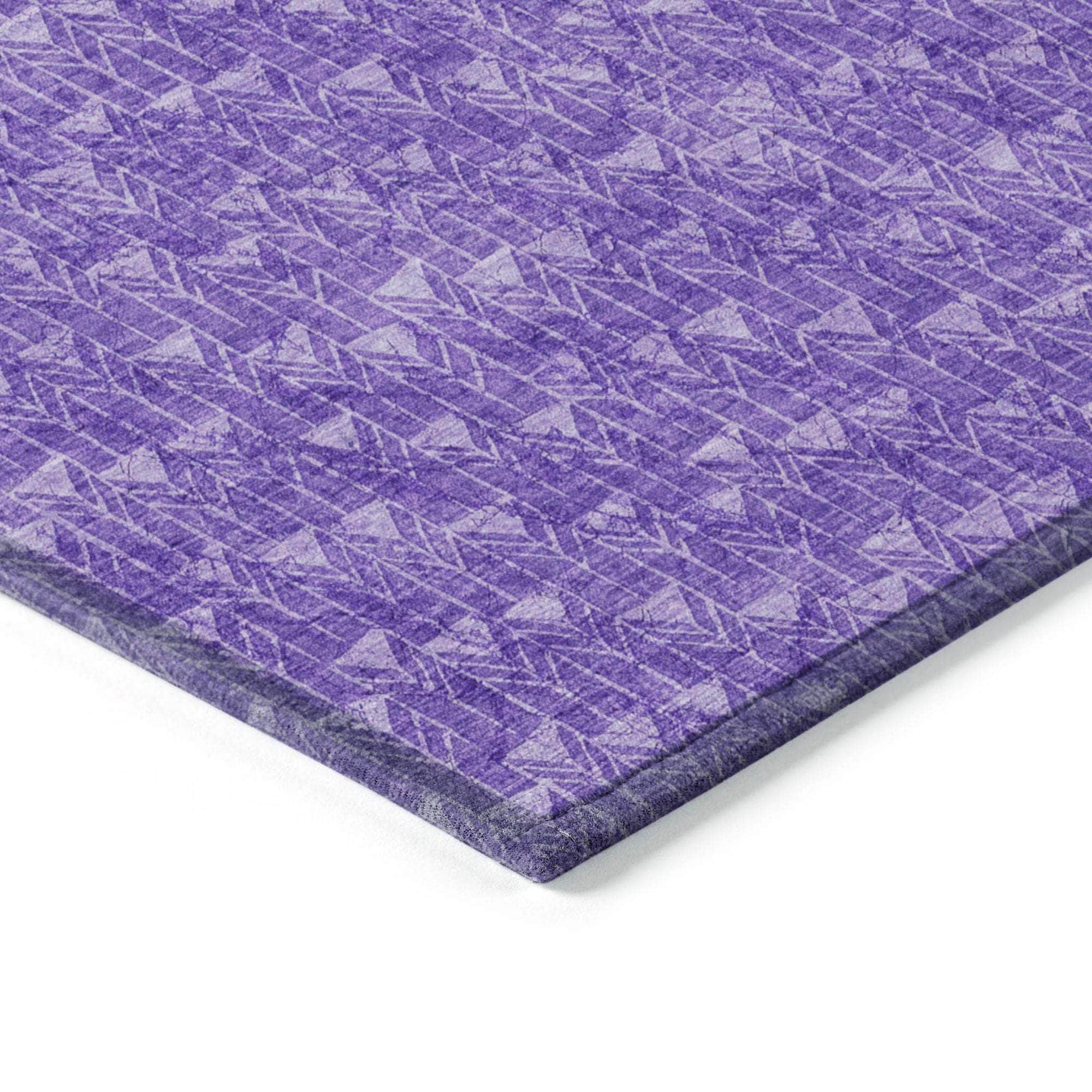 Machine Made ACN514 Purple  Rugs #color_purple 