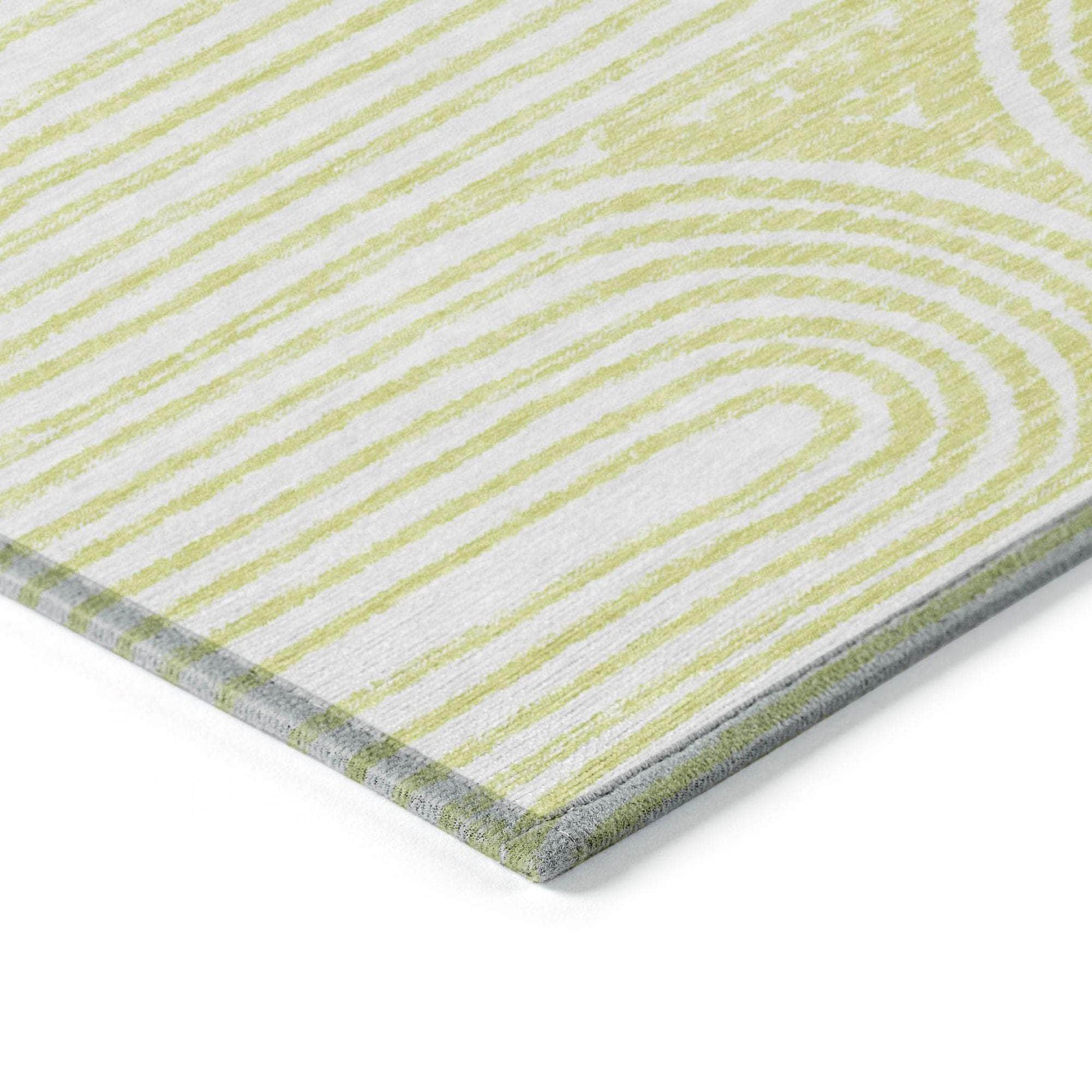 Machine Made ACN540 Green  Rugs #color_green 