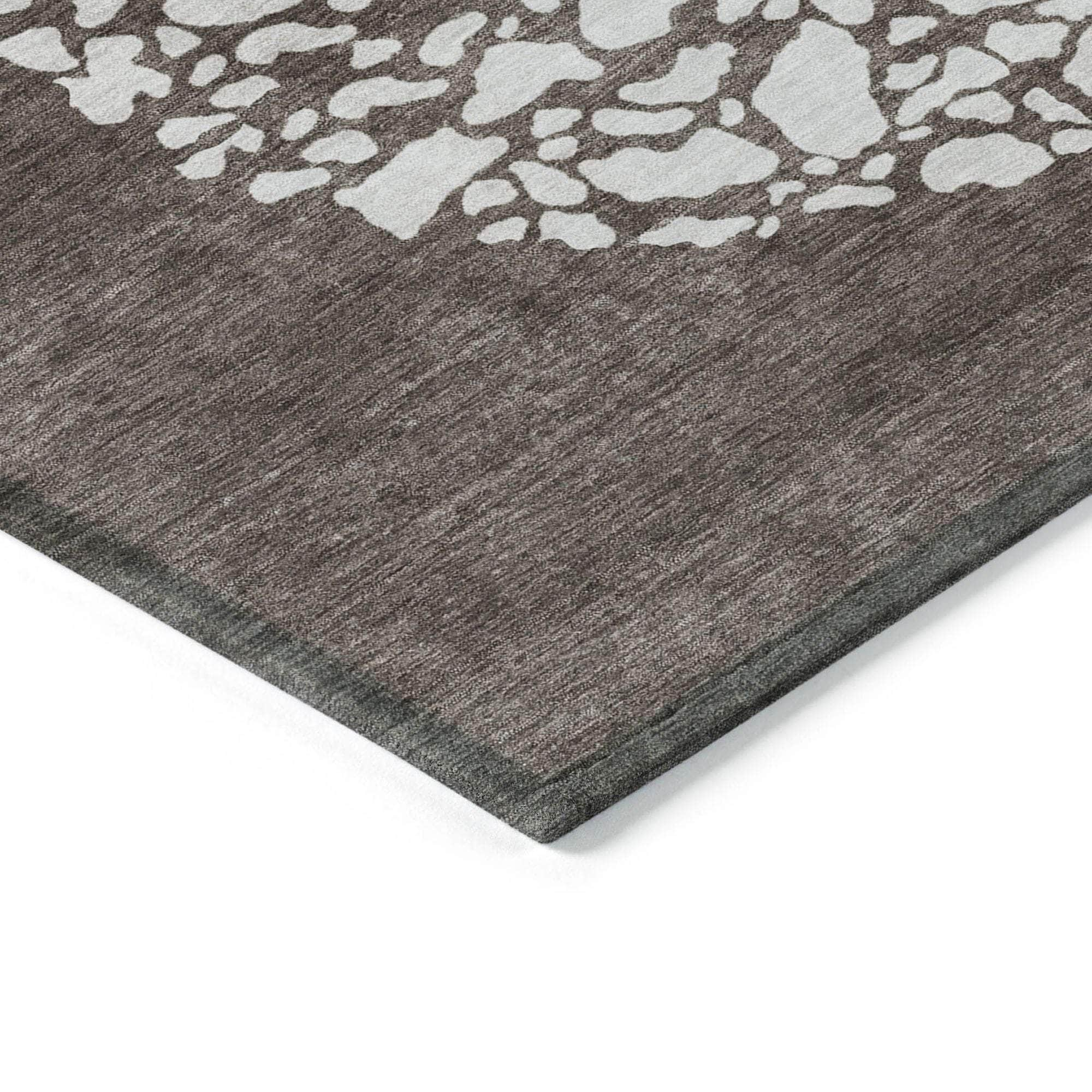 Machine Made ACN643 Taupe Brown Rugs #color_taupe brown