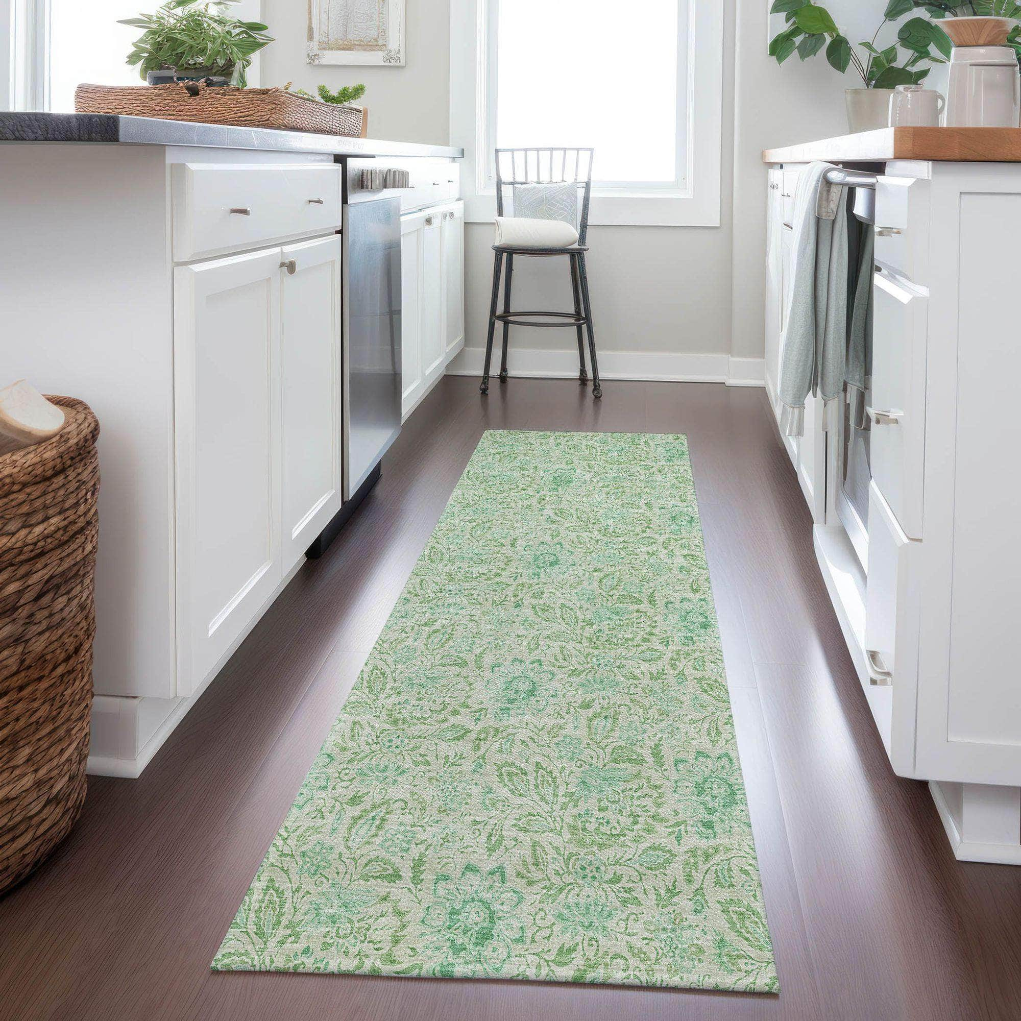 Machine Made ACN660 Sage Green Rugs #color_sage green