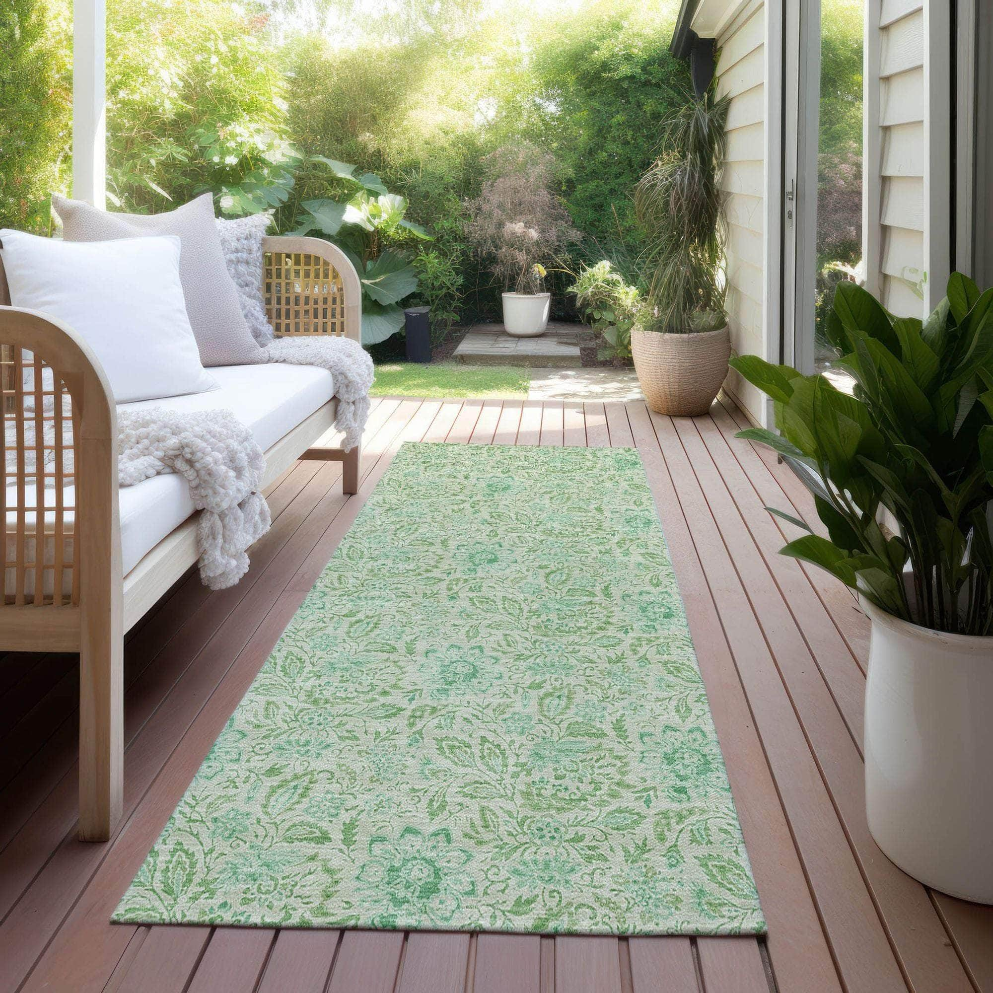 Machine Made ACN660 Sage Green Rugs #color_sage green