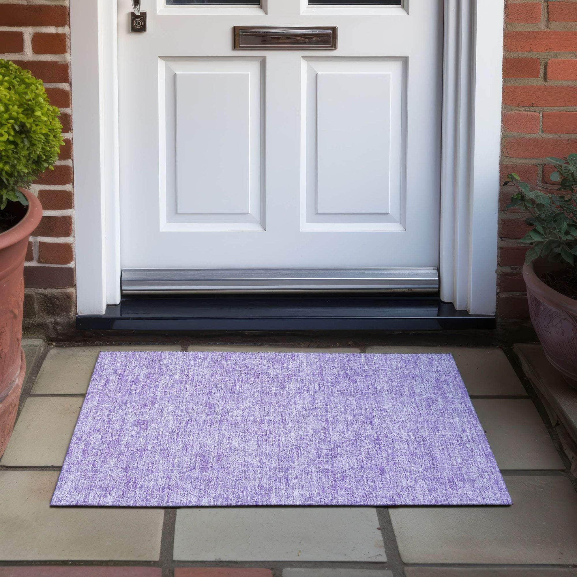 Machine Made ACN691 Lilac Purple Rugs #color_lilac purple