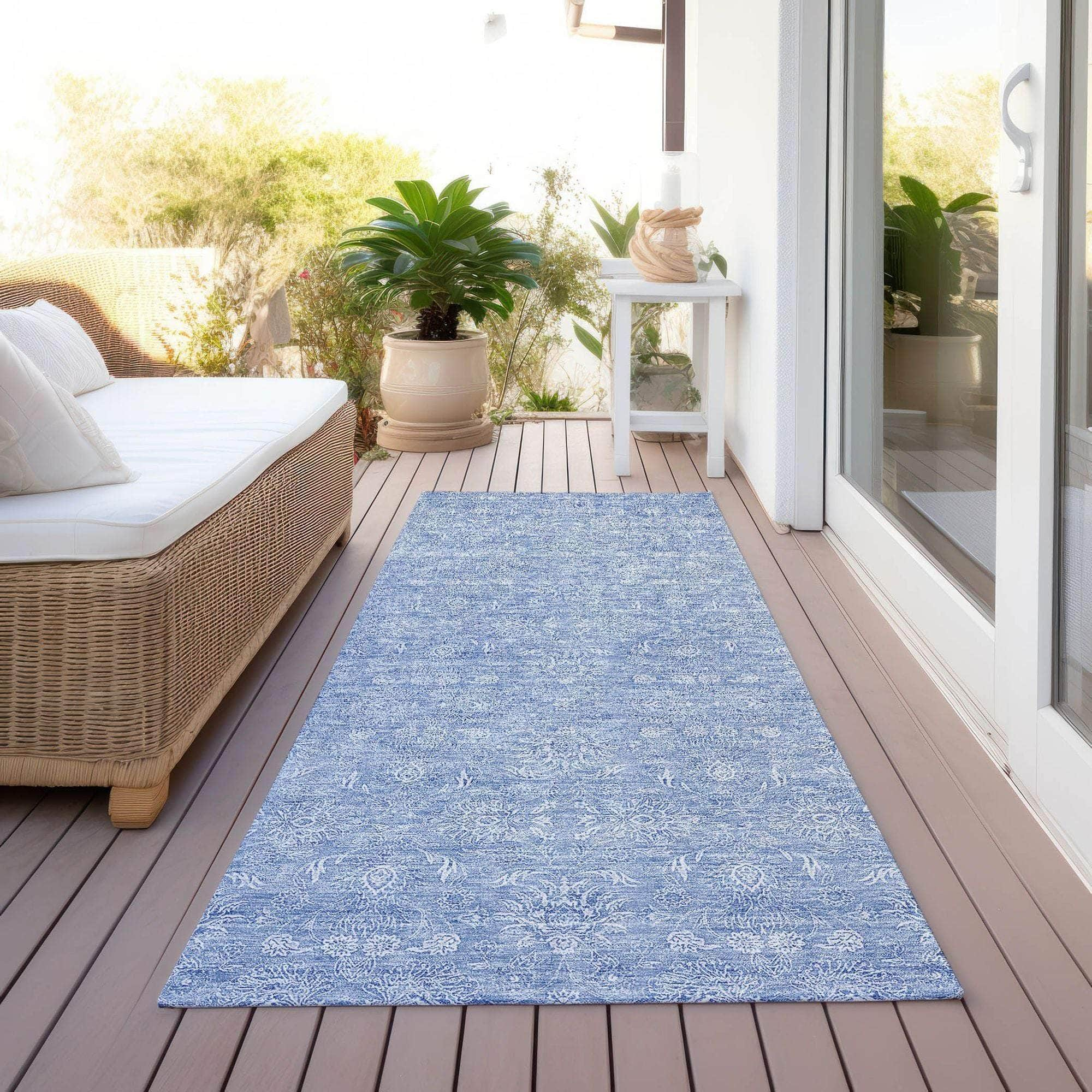 Machine Made ACN703 Sky Blue Rugs #color_sky blue