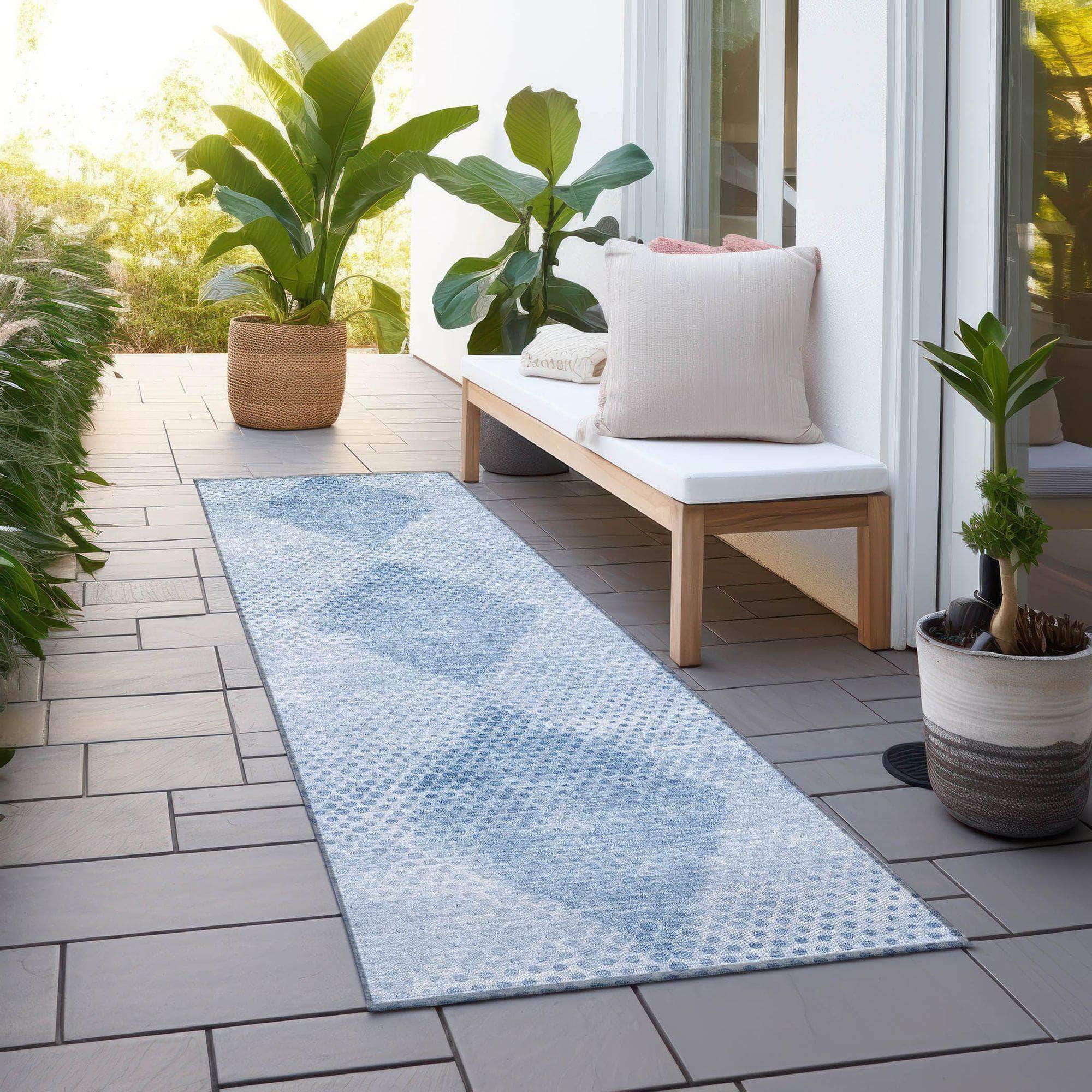 Machine Made ACN539 Blue  Rugs #color_blue 