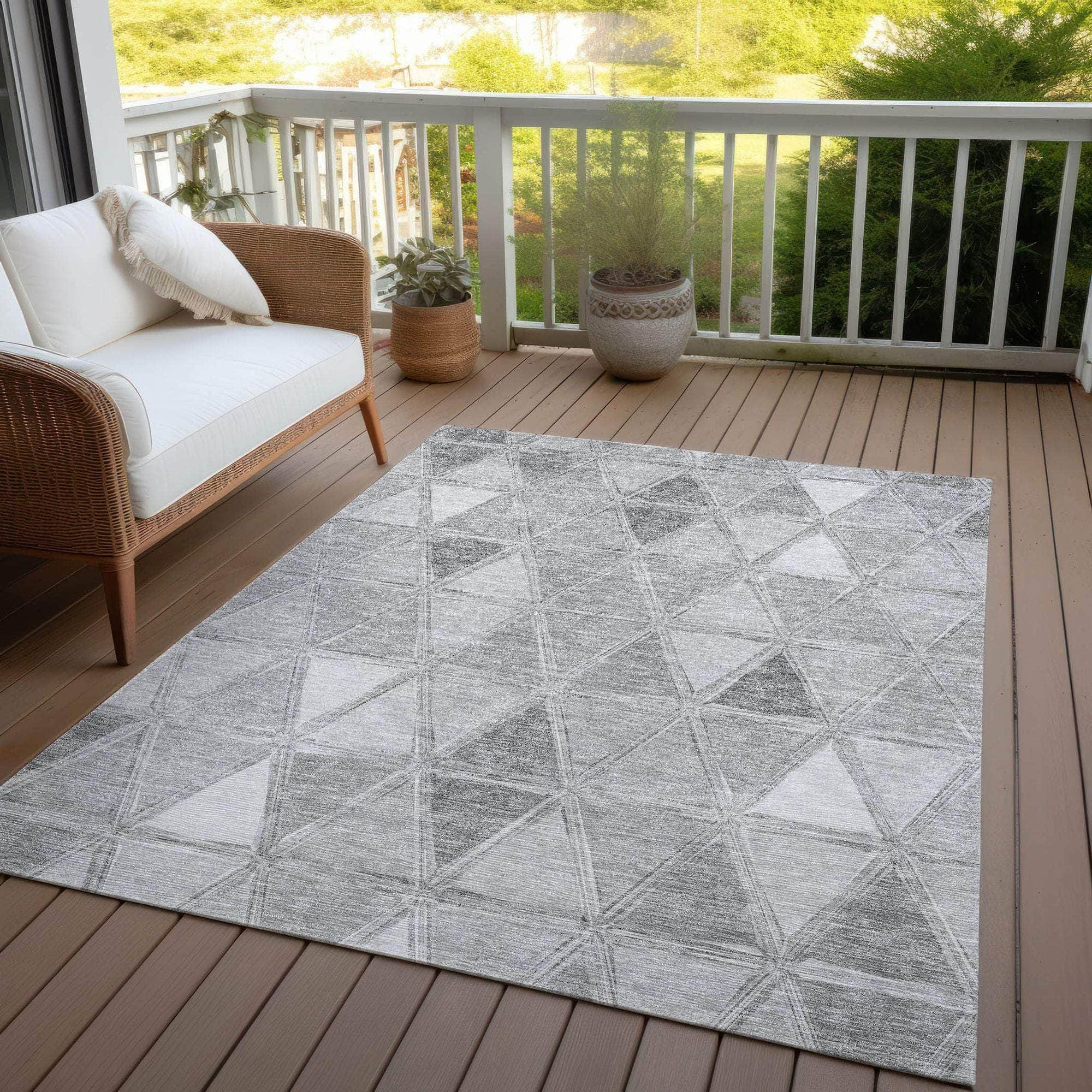 Machine Made ACN722 Gray  Rugs #color_gray 