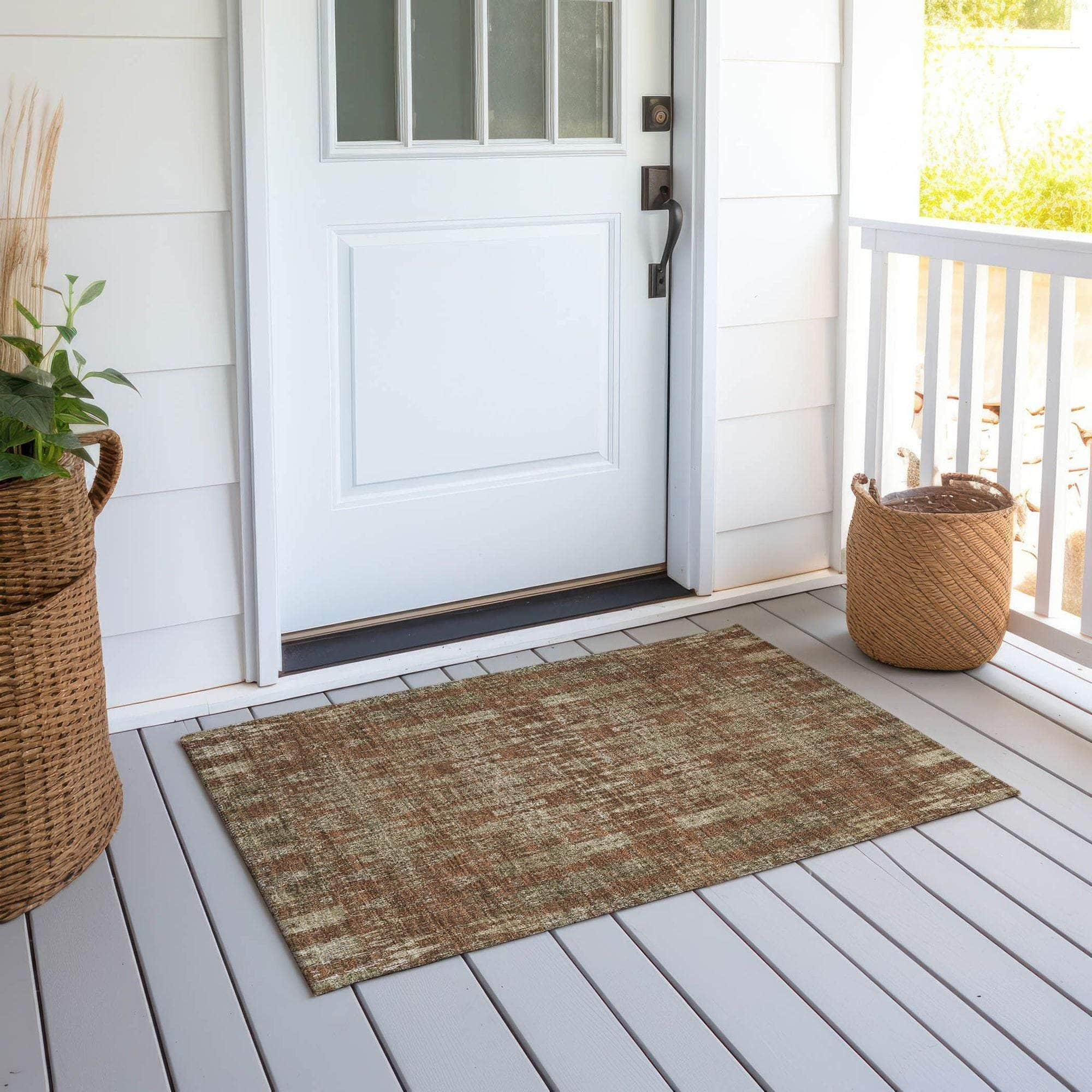 Machine Made ACN580 Paprika Orange Rugs #color_paprika orange