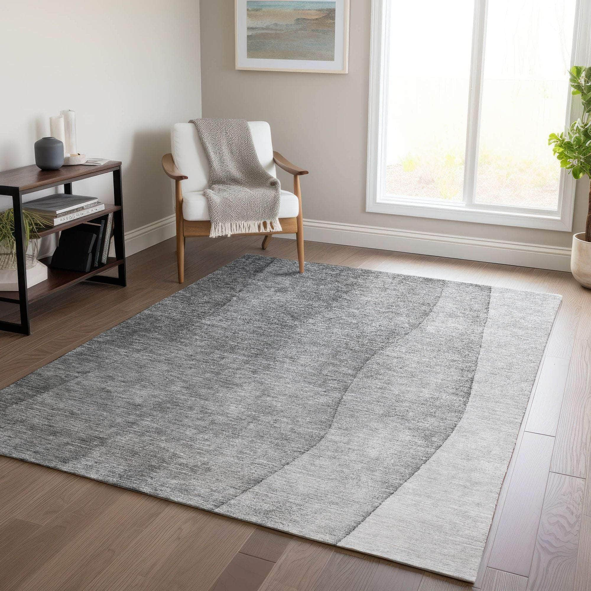 Machine Made ACN625 Gray  Rugs #color_gray 