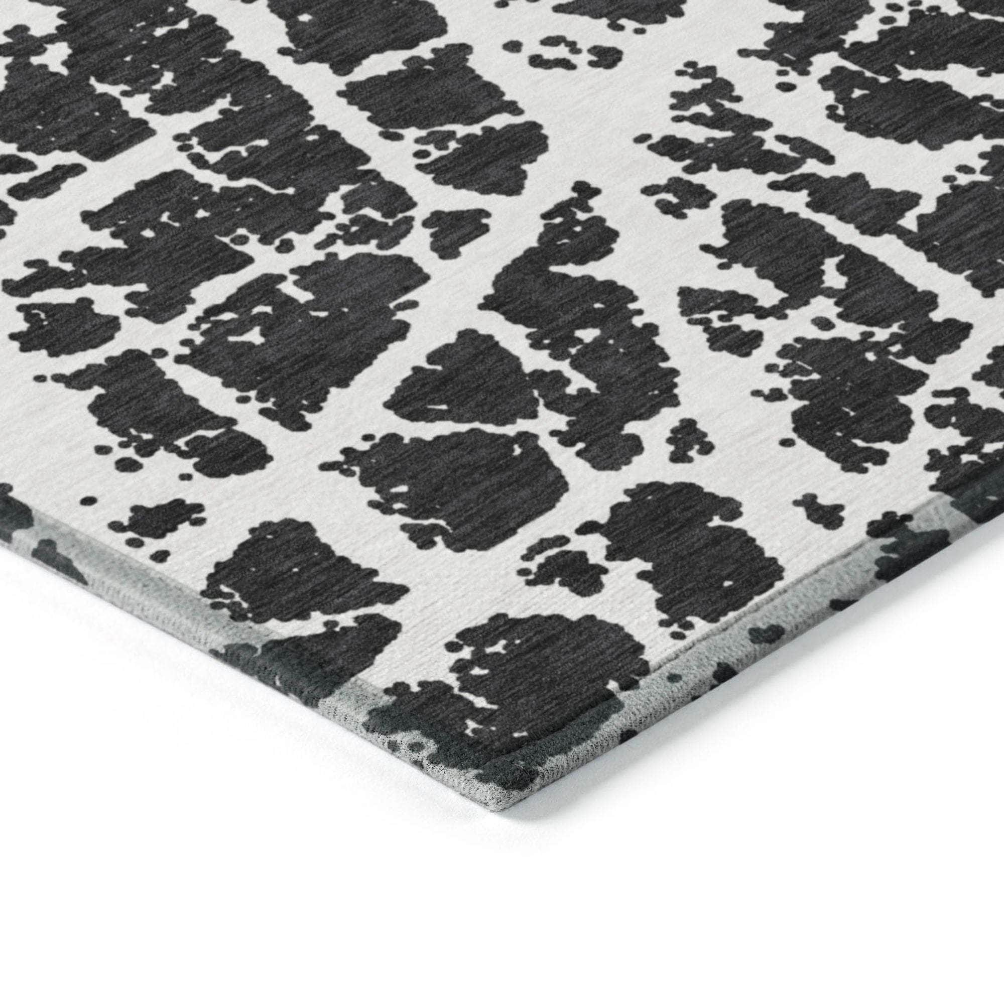 Machine Made ACN501 Black  Rugs #color_black 