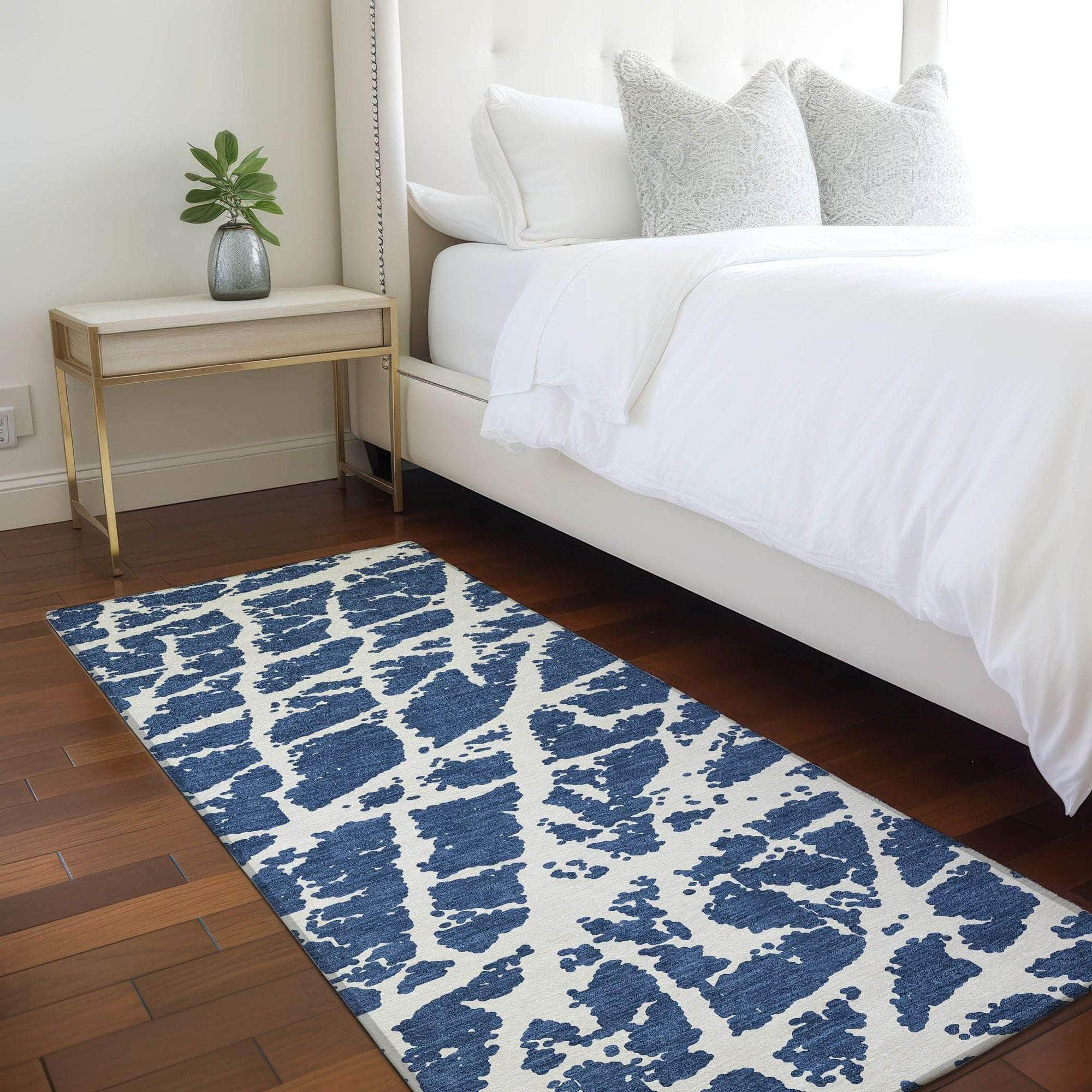 Machine Made ACN501 Navy Blue Rugs #color_navy blue