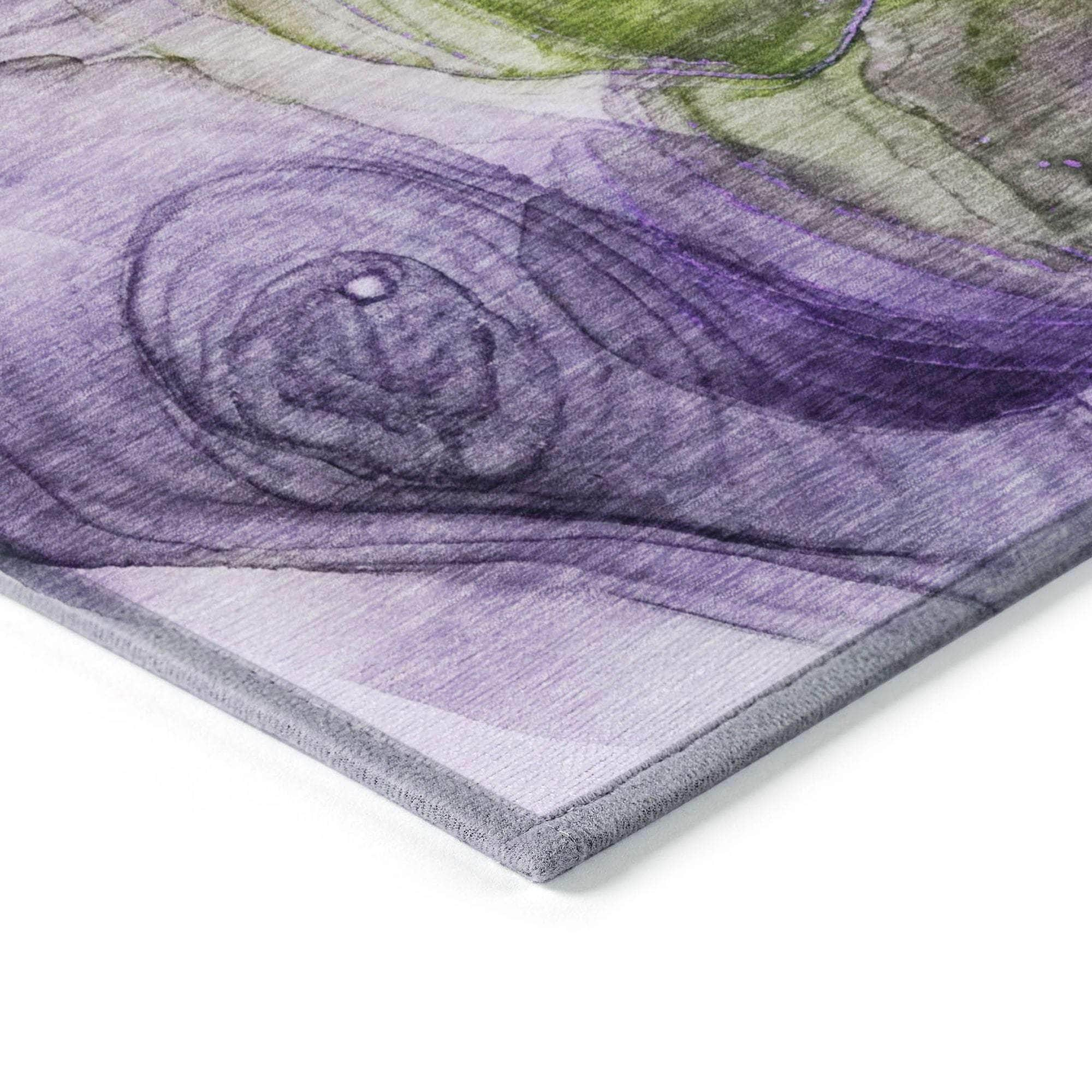 Machine Made ACN513 Purple  Rugs #color_purple 