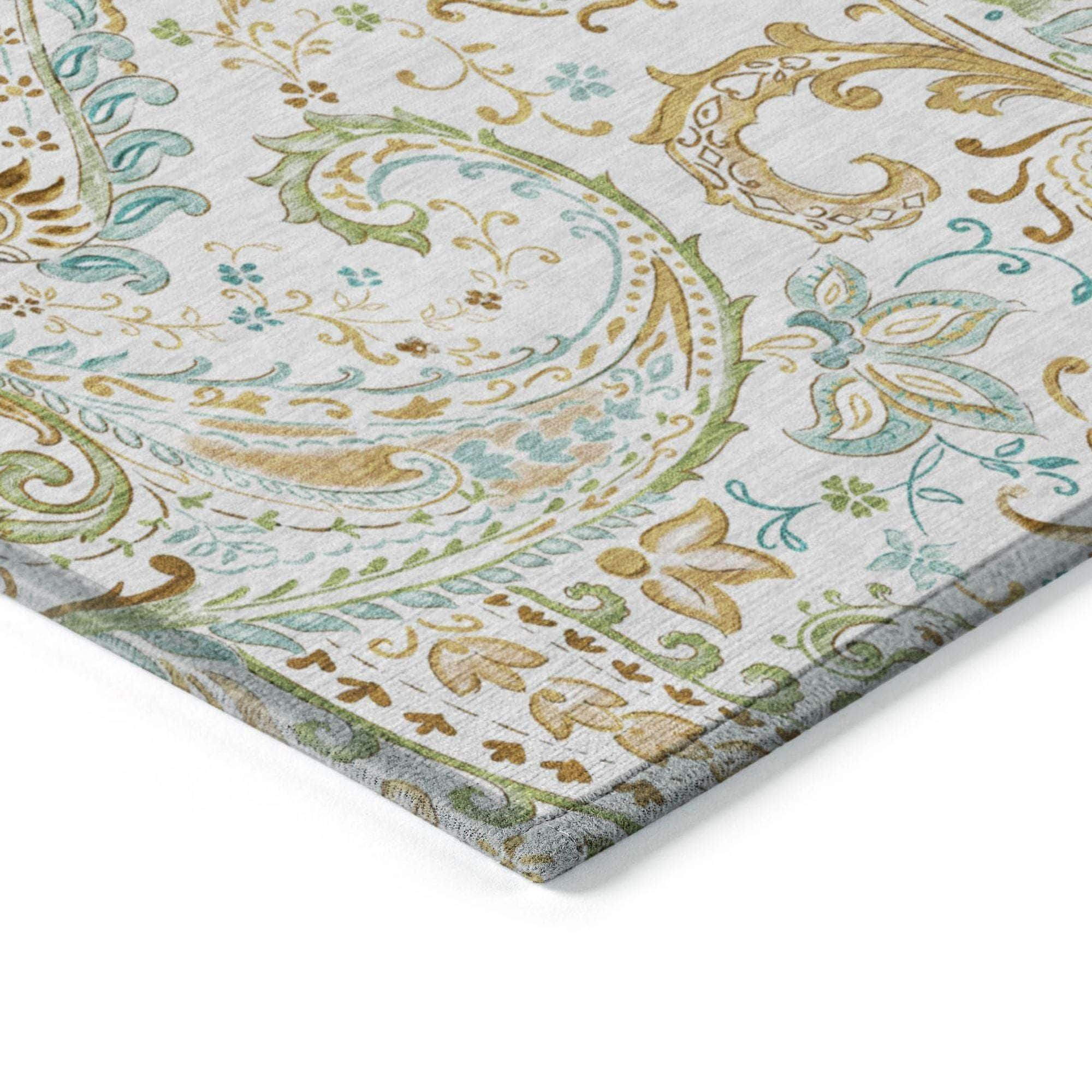 Machine Made ACN533 Ivory  Rugs #color_ivory 