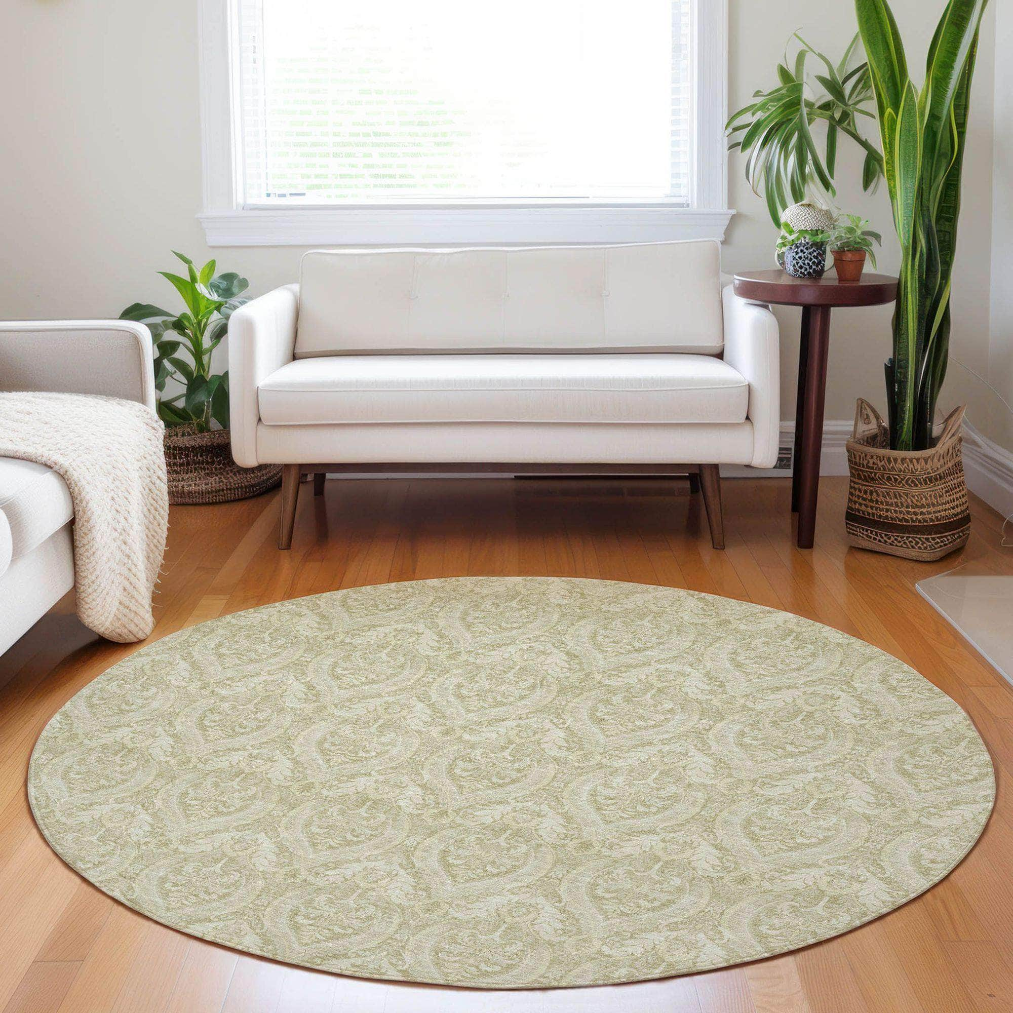 Machine Made ACN572 Beige Brown Rugs #color_beige brown