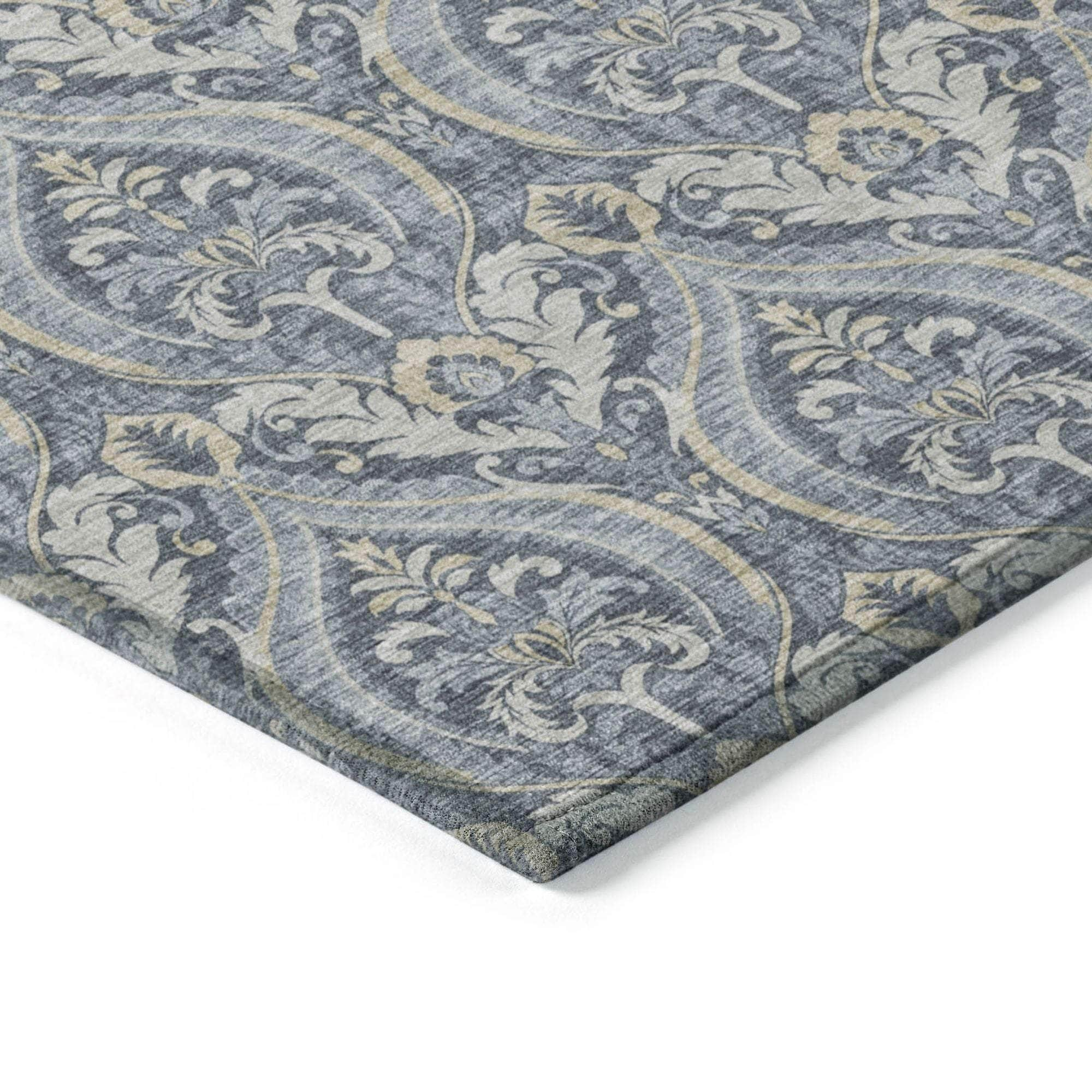 Machine Made ACN572 Blue  Rugs #color_blue 