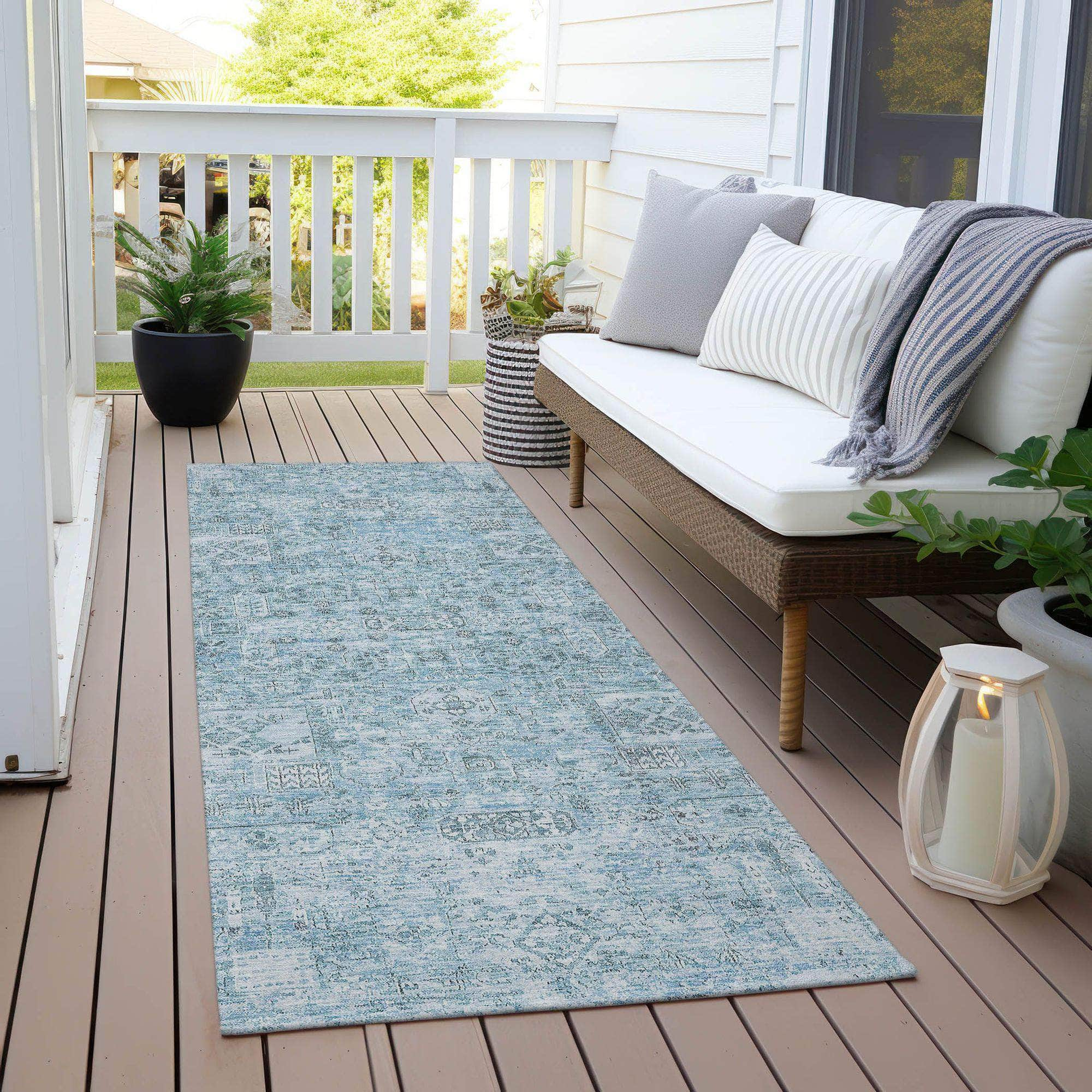 Machine Made ACN611 Sky Blue Rugs #color_sky blue