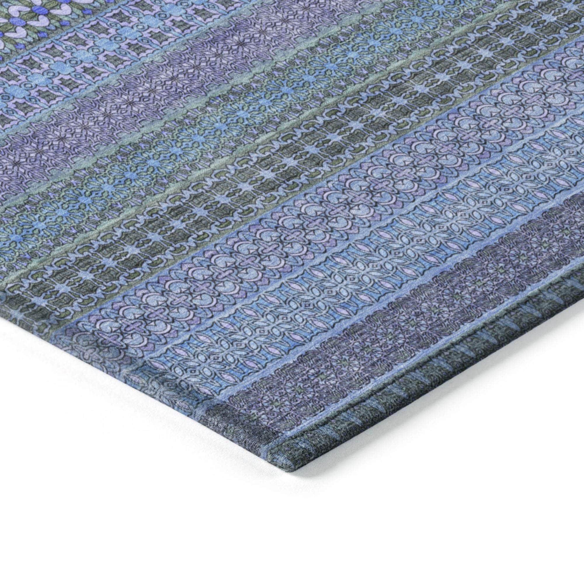 Machine Made ACN527 Blue  Rugs #color_blue 