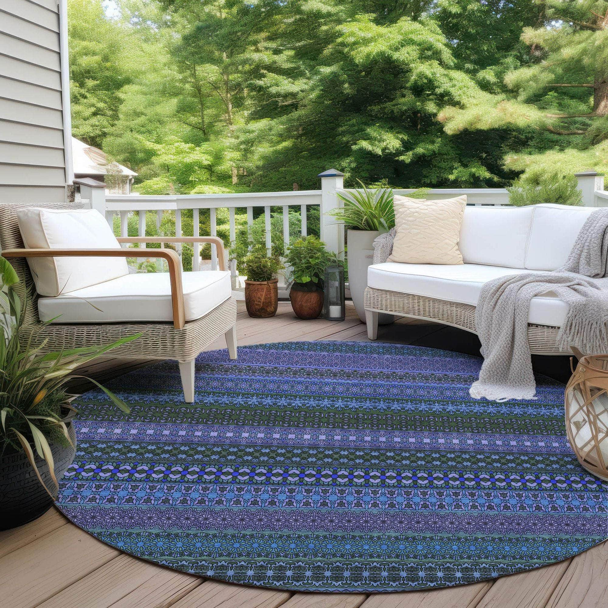 Machine Made ACN527 Blue  Rugs #color_blue 