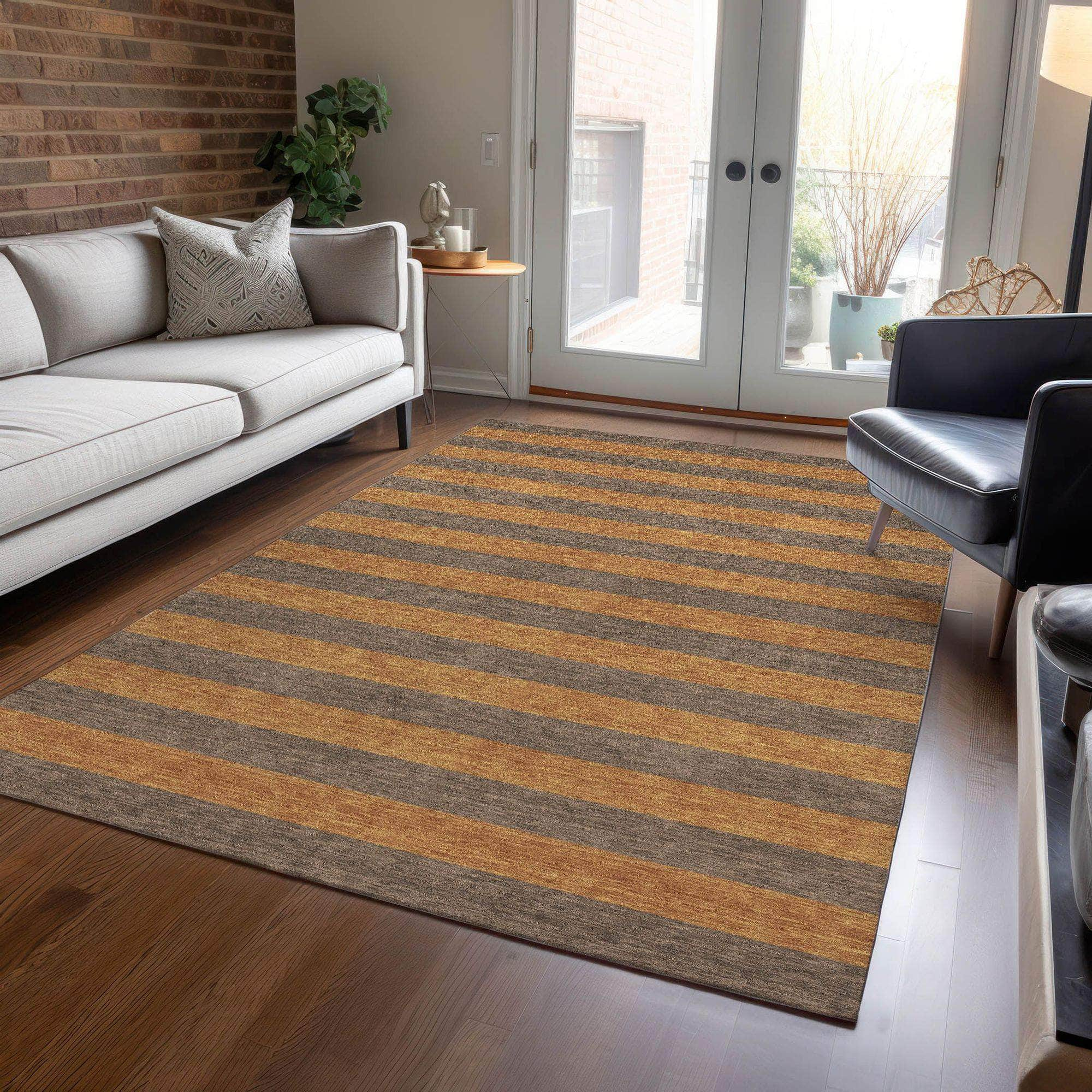 Machine Made ACN530 Fudge Brown Rugs #color_fudge brown