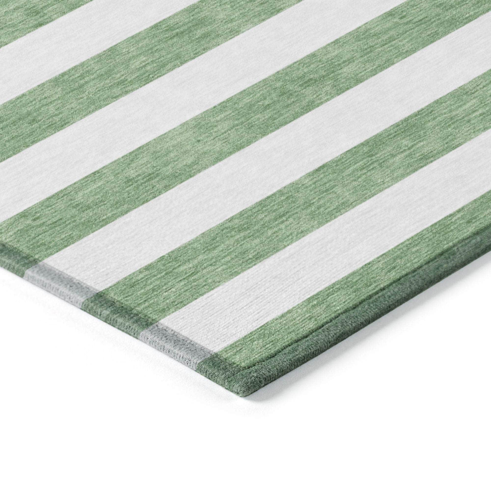 Machine Made ACN528 Green  Rugs #color_green 