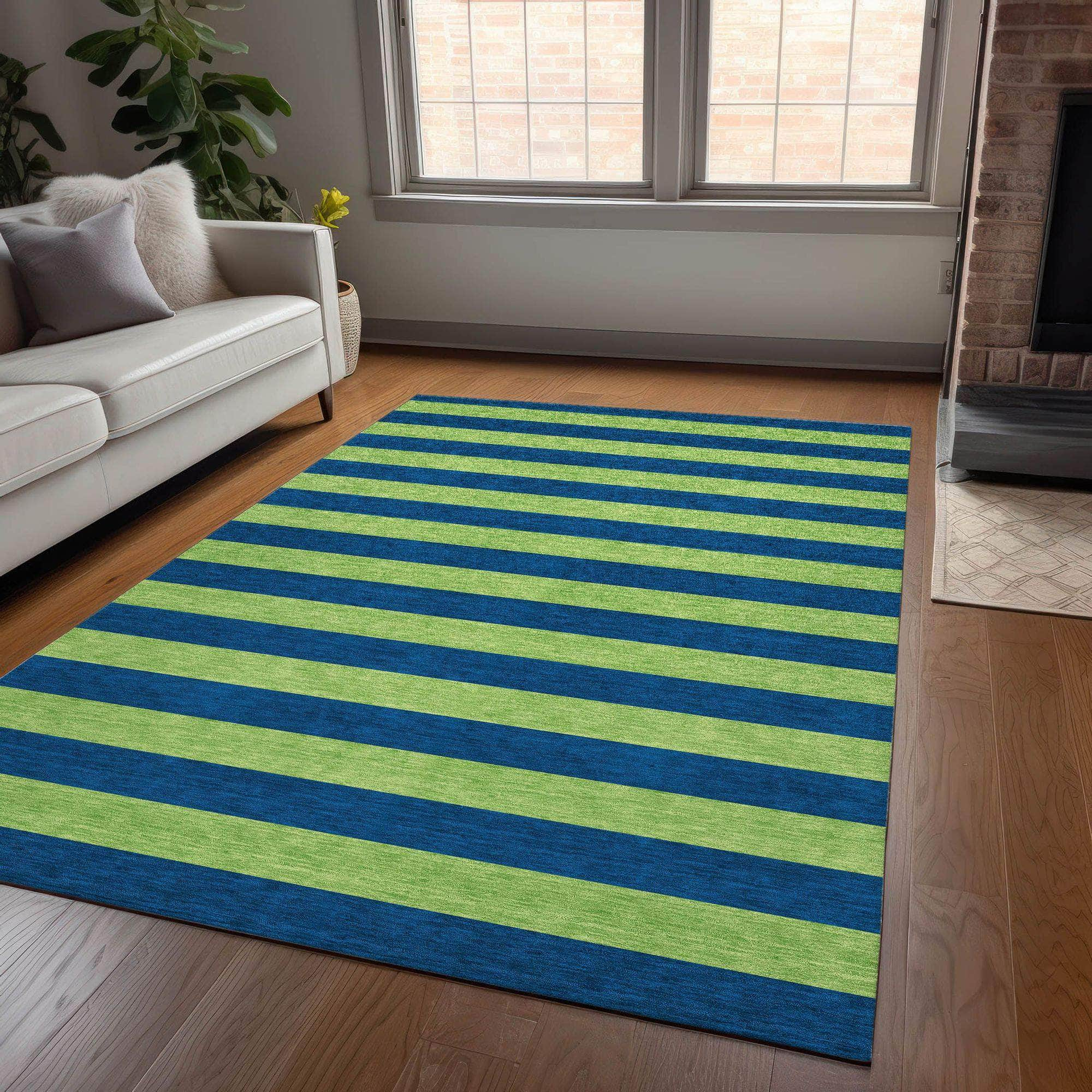 Machine Made ACN530 Navy Blue Rugs #color_navy blue