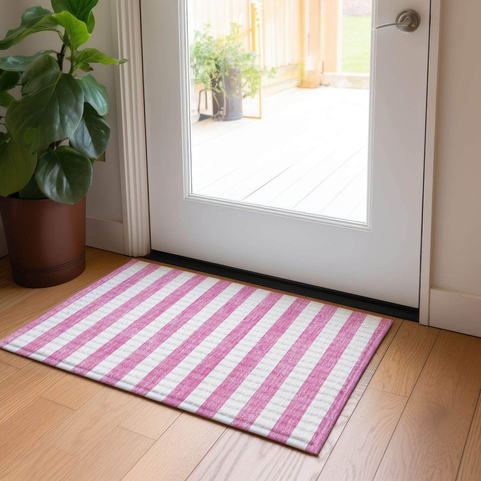 Machine Made ACN528 Pink  Rugs #color_pink 