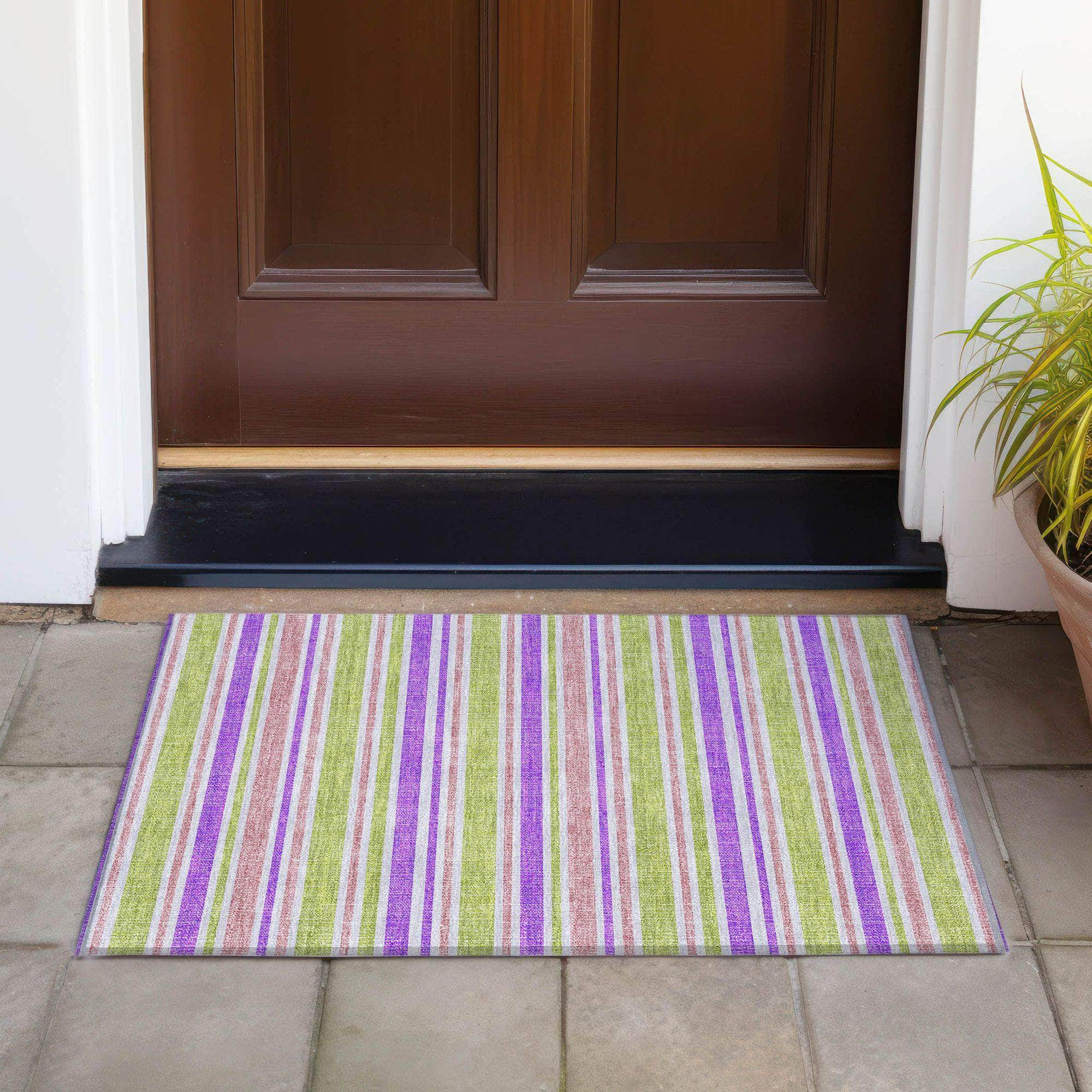 Machine Made ACN531 Purple  Rugs #color_purple 