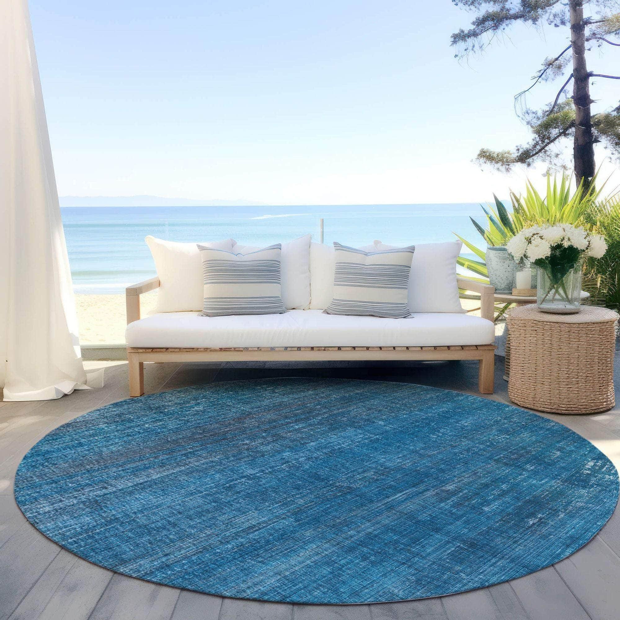 Machine Made ACN552 Blue  Rugs #color_blue 