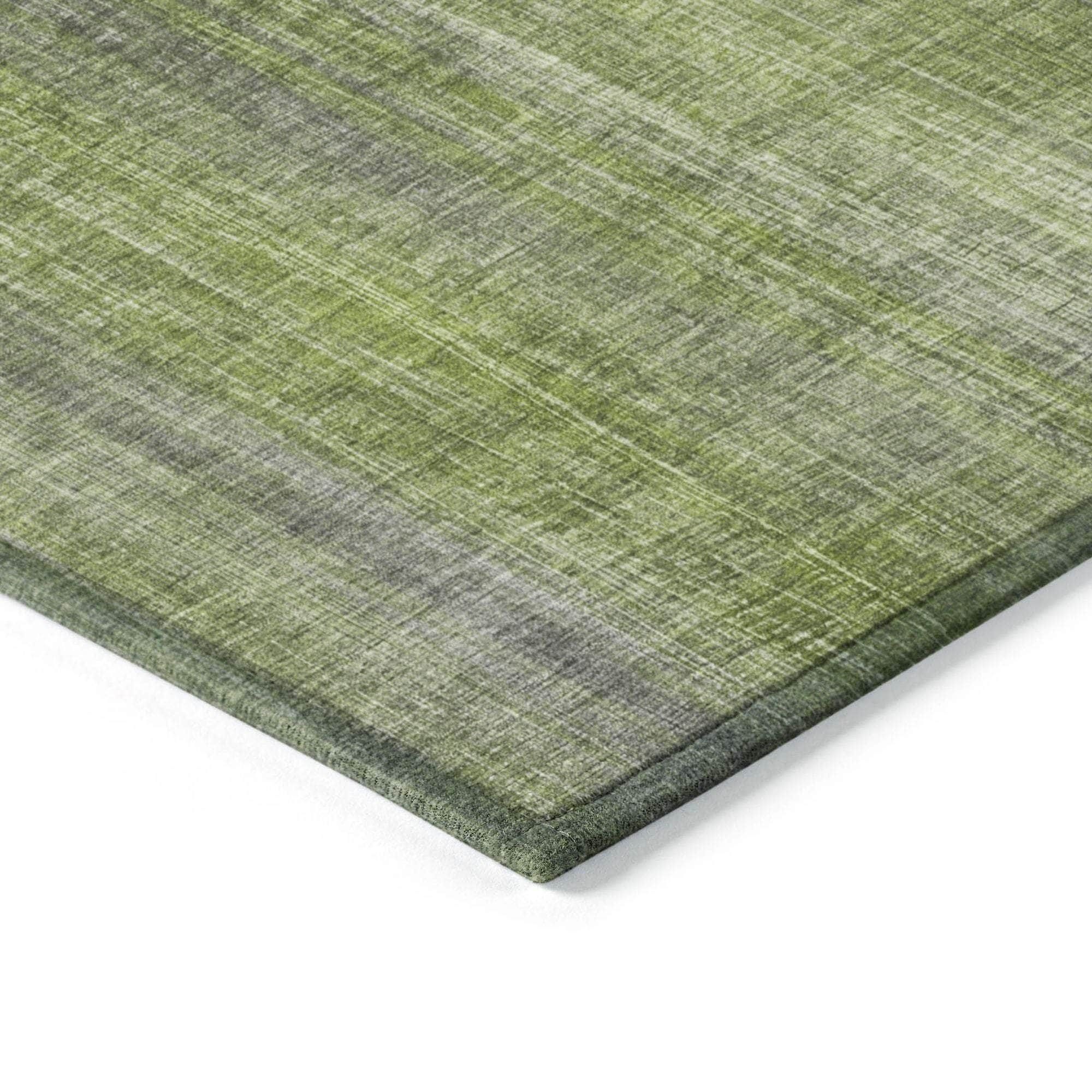 Machine Made ACN552 Green  Rugs #color_green 