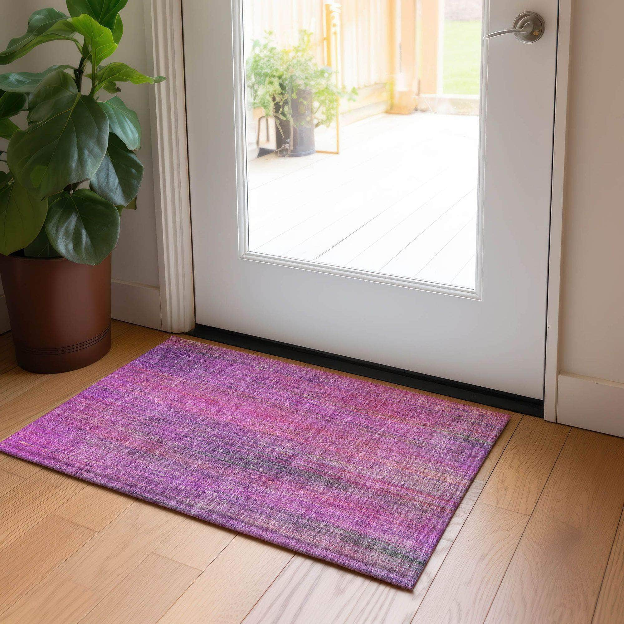 Machine Made ACN552 Lilac Purple Rugs #color_lilac purple