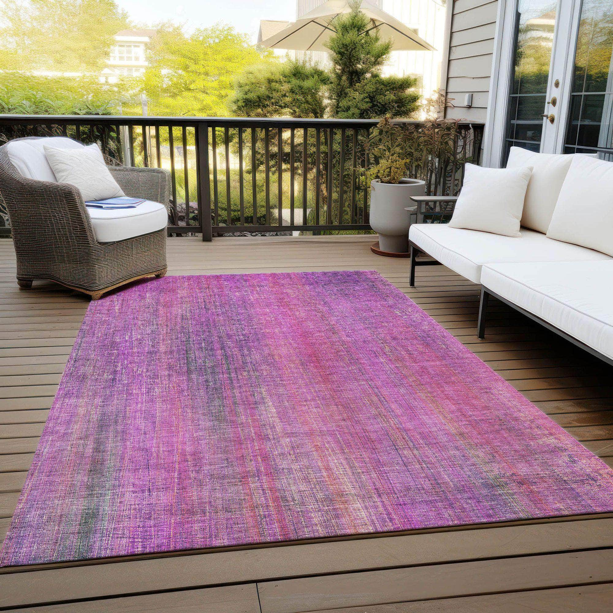 Machine Made ACN552 Lilac Purple Rugs #color_lilac purple