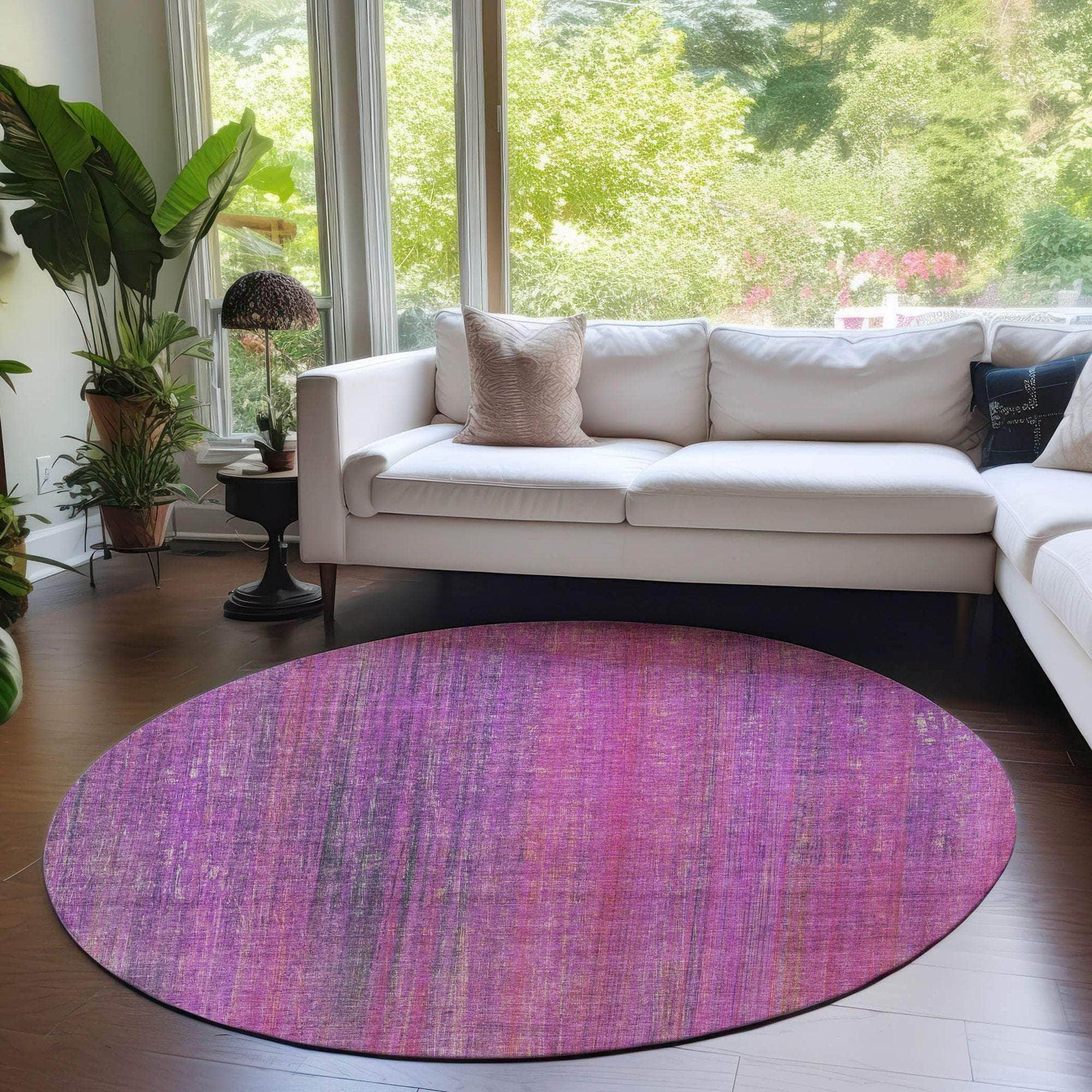 Machine Made ACN552 Lilac Purple Rugs #color_lilac purple