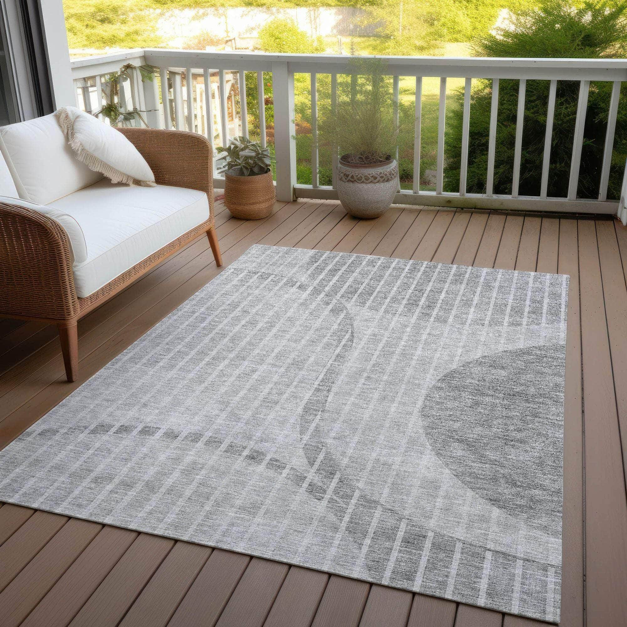 Machine Made ACN723 Gray  Rugs #color_gray 