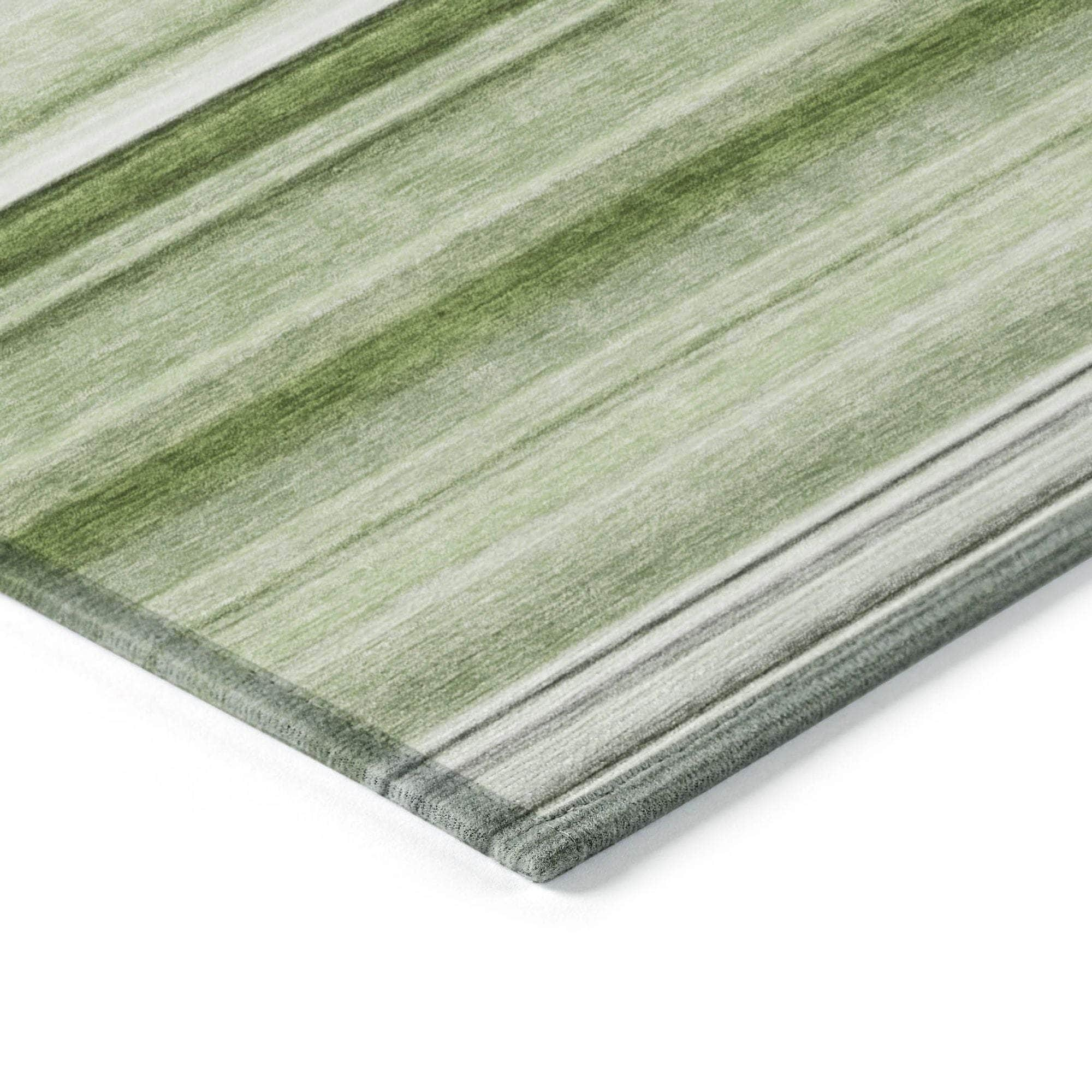 Machine Made ACN529 Aloe Green Rugs #color_aloe green