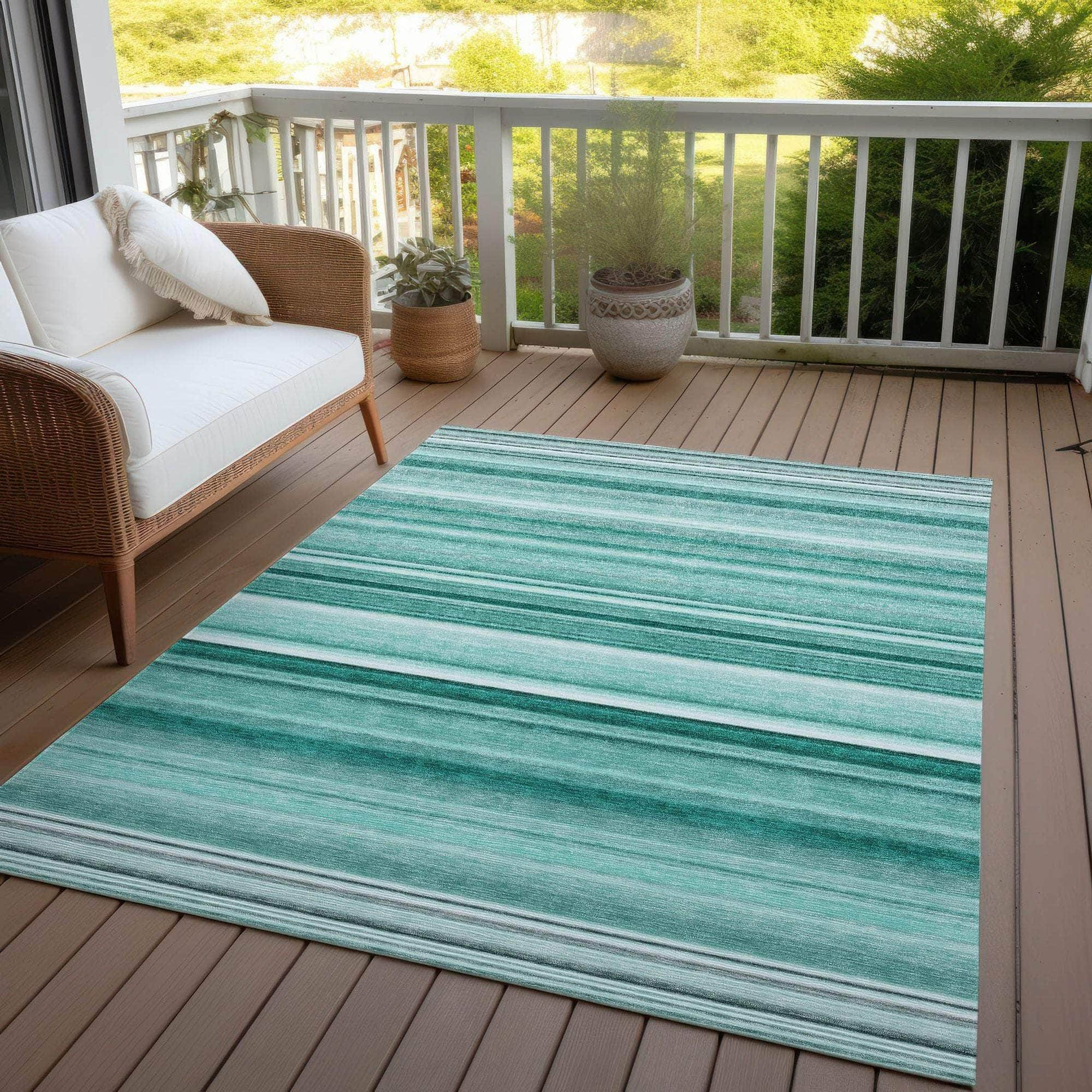 Machine Made ACN529 Aqua Teal Rugs #color_aqua teal