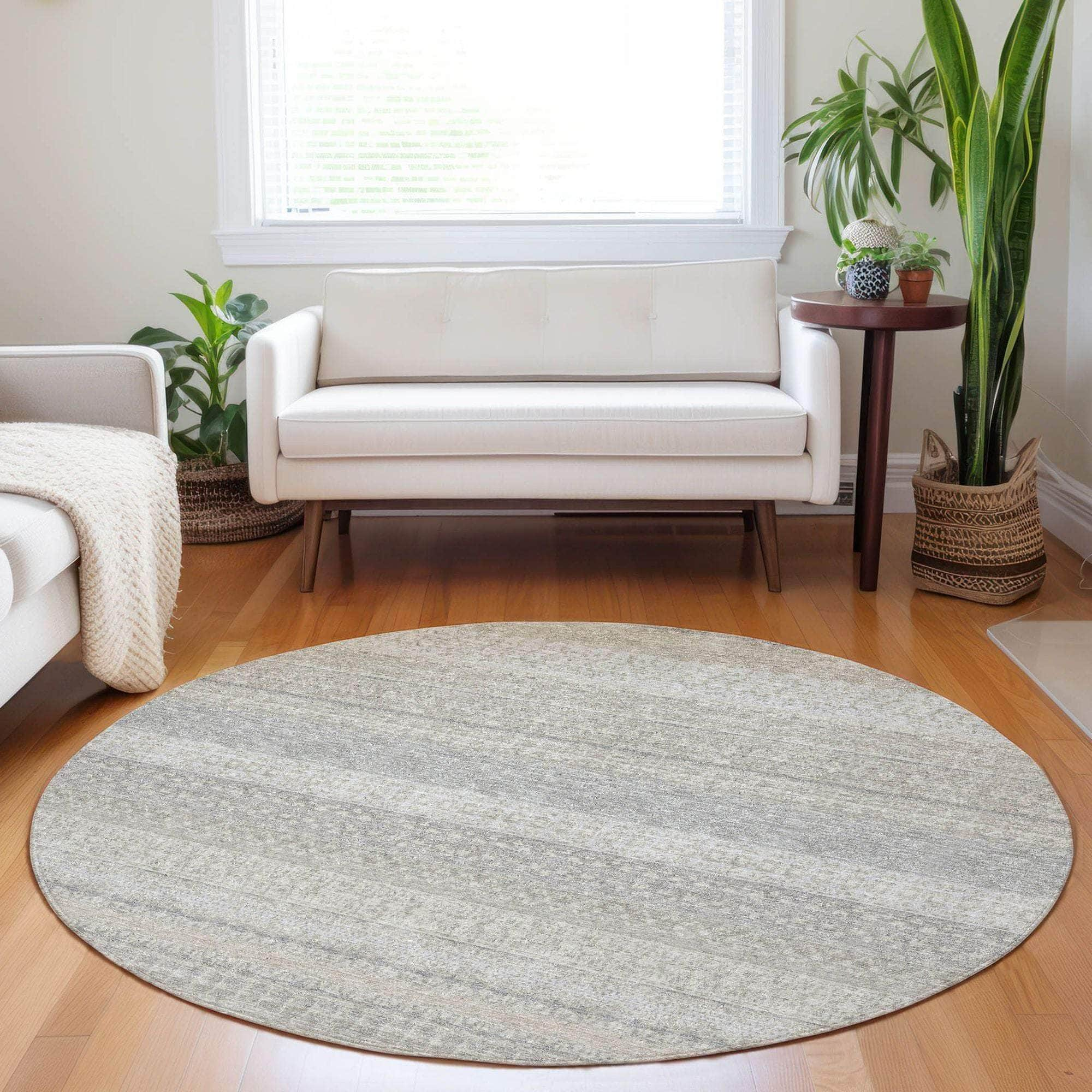 Machine Made ACN576 Ivory  Rugs #color_ivory 