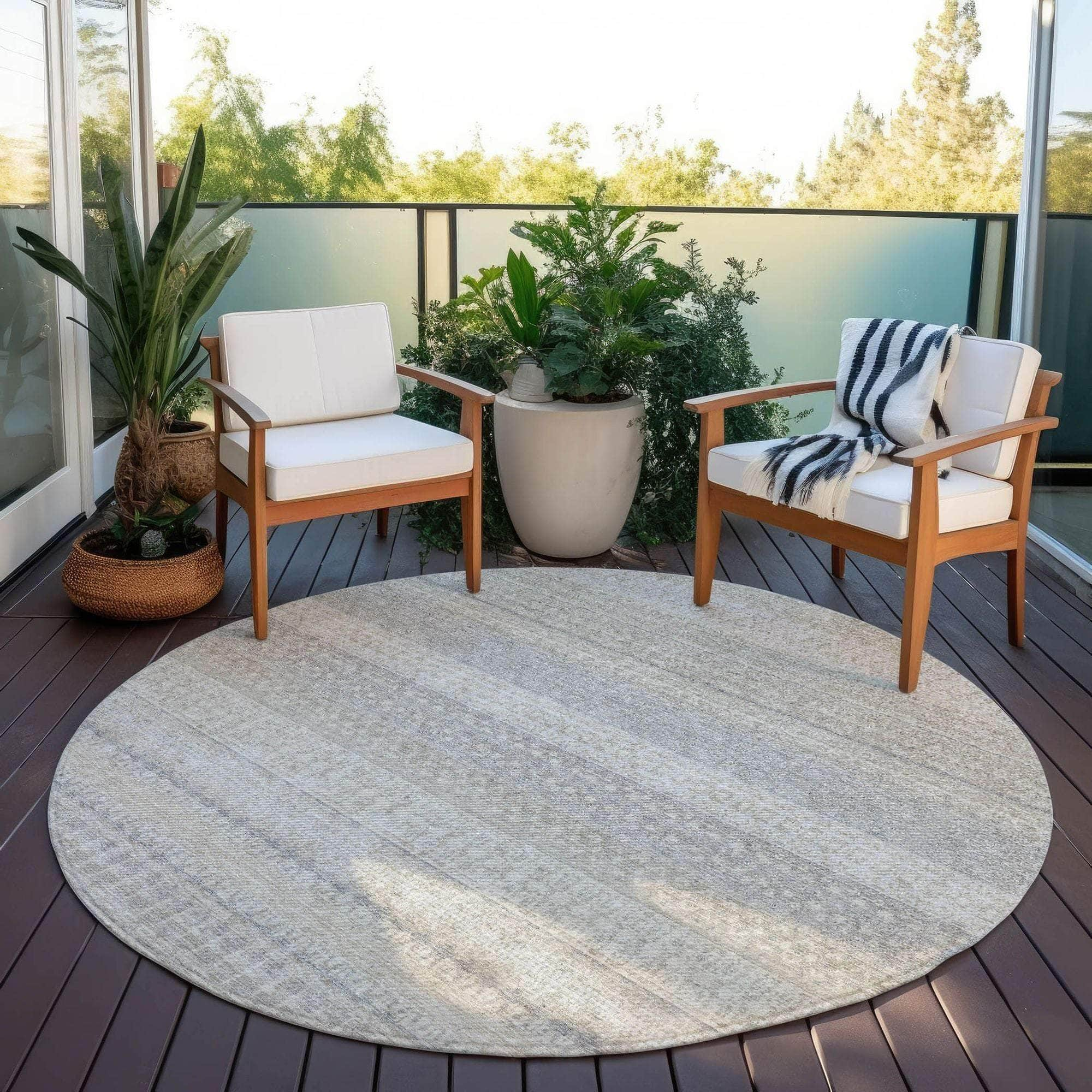 Machine Made ACN576 Ivory  Rugs #color_ivory 